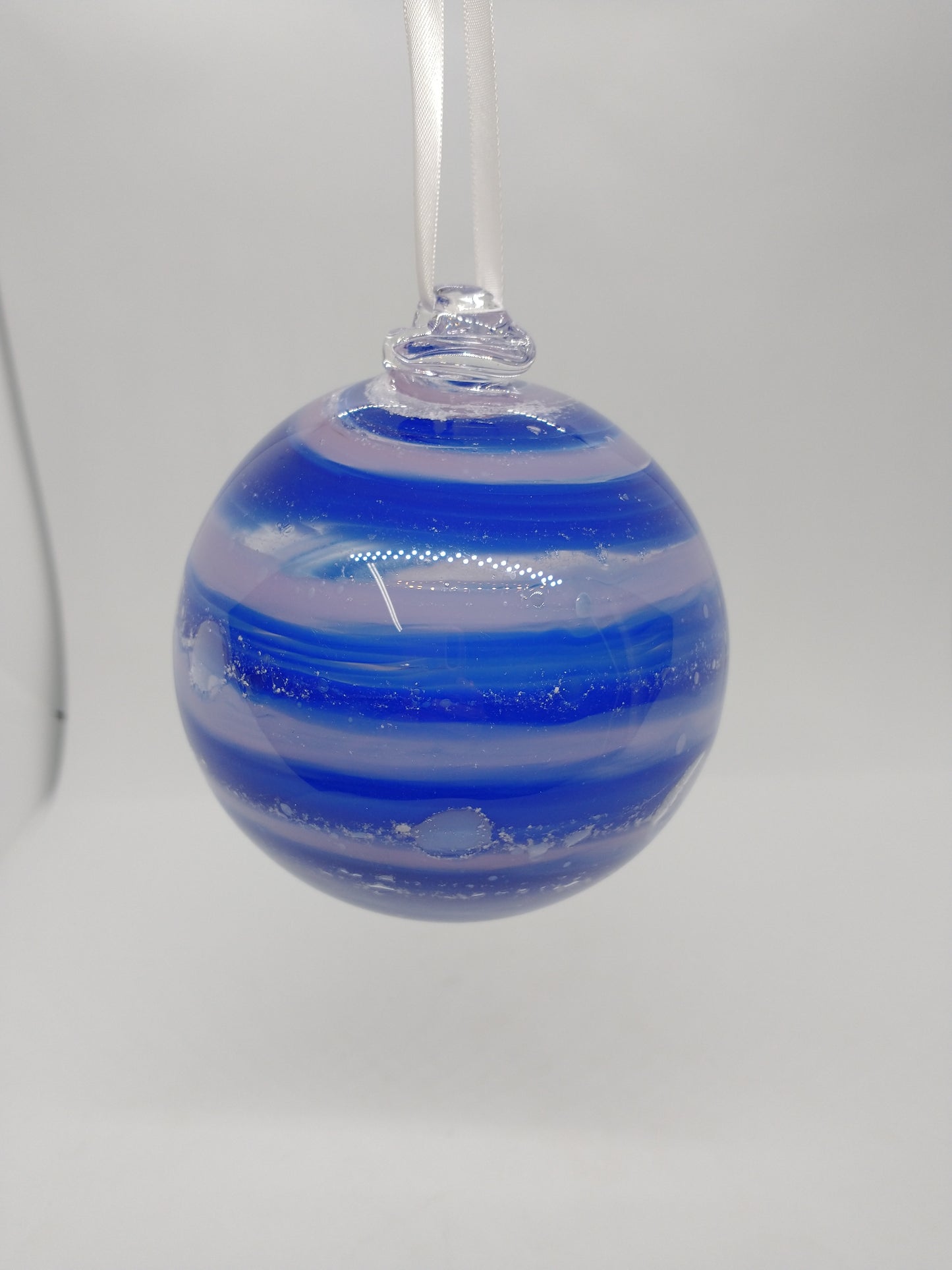 SMALL Ornament suncatcher Glass Memorials Hand Blown Glass Memories Cremation Memorials Ashes