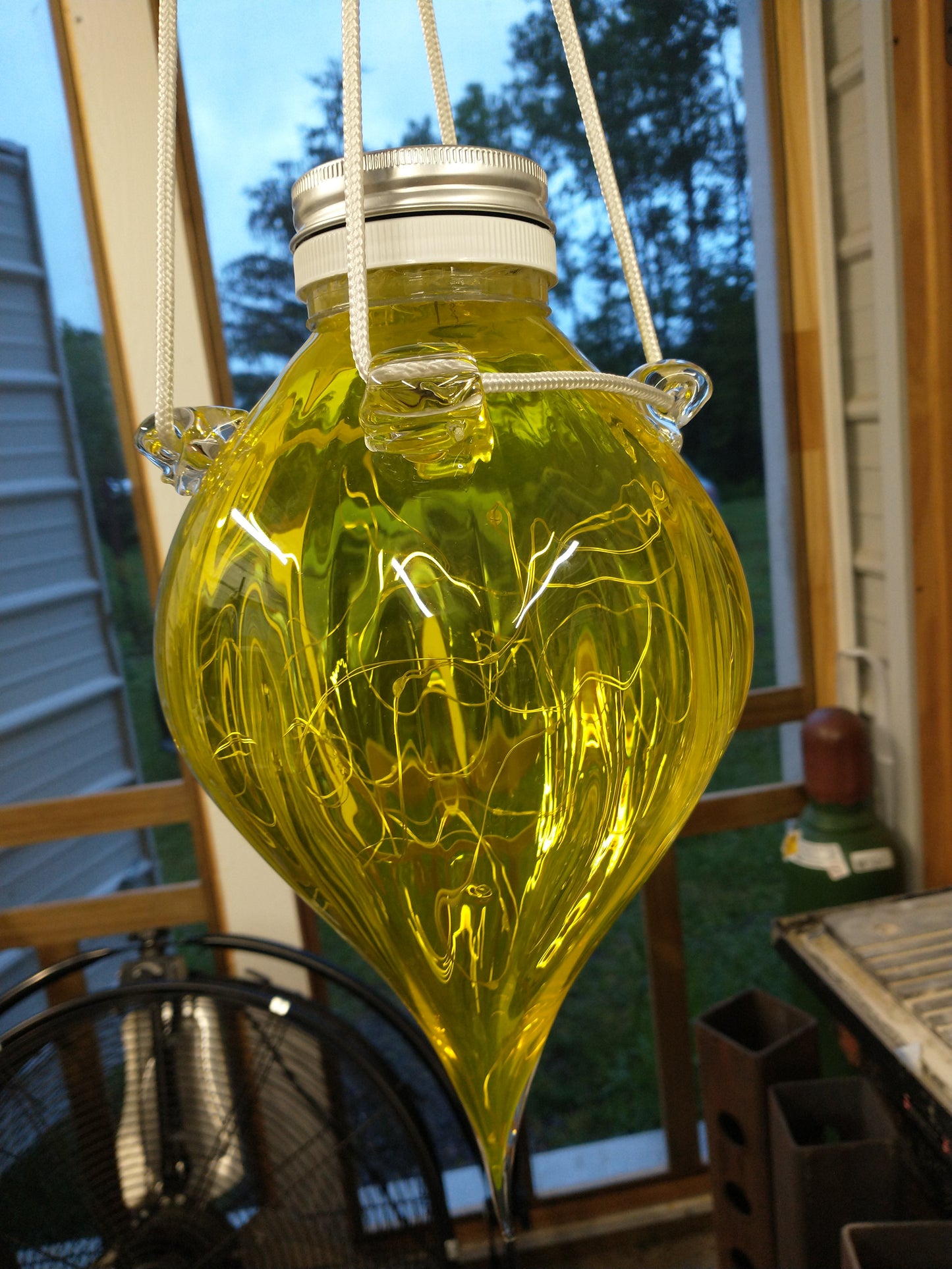 Glass solar lantern Solar LED lantern glass solar light solar lighting outdoor garden solar gazing globe gazing ball hanging lantern