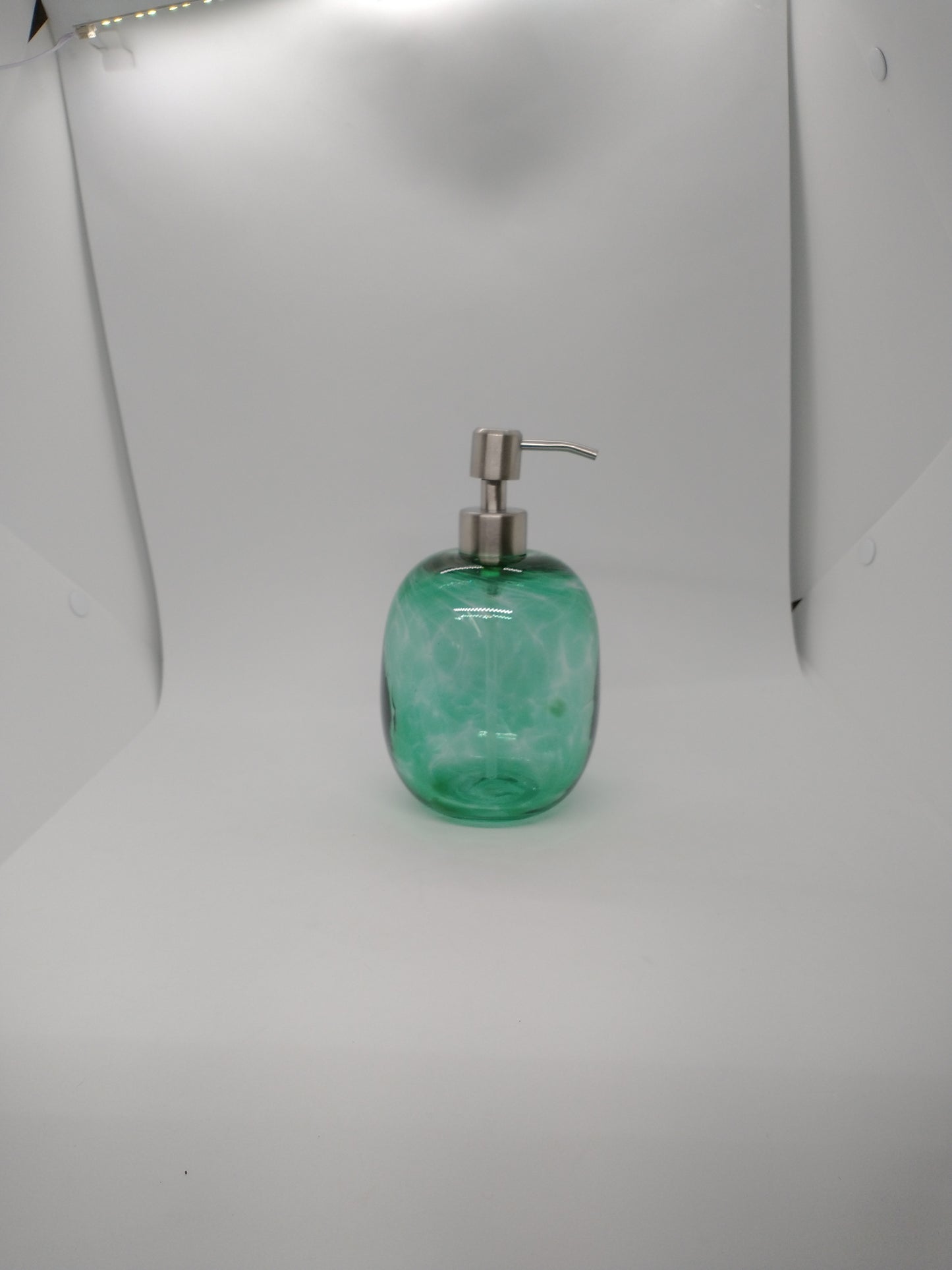 Soap pump glass Soap dispenser hand blown glass soap pump lotion dispenser kitchen bathroom liquid soap