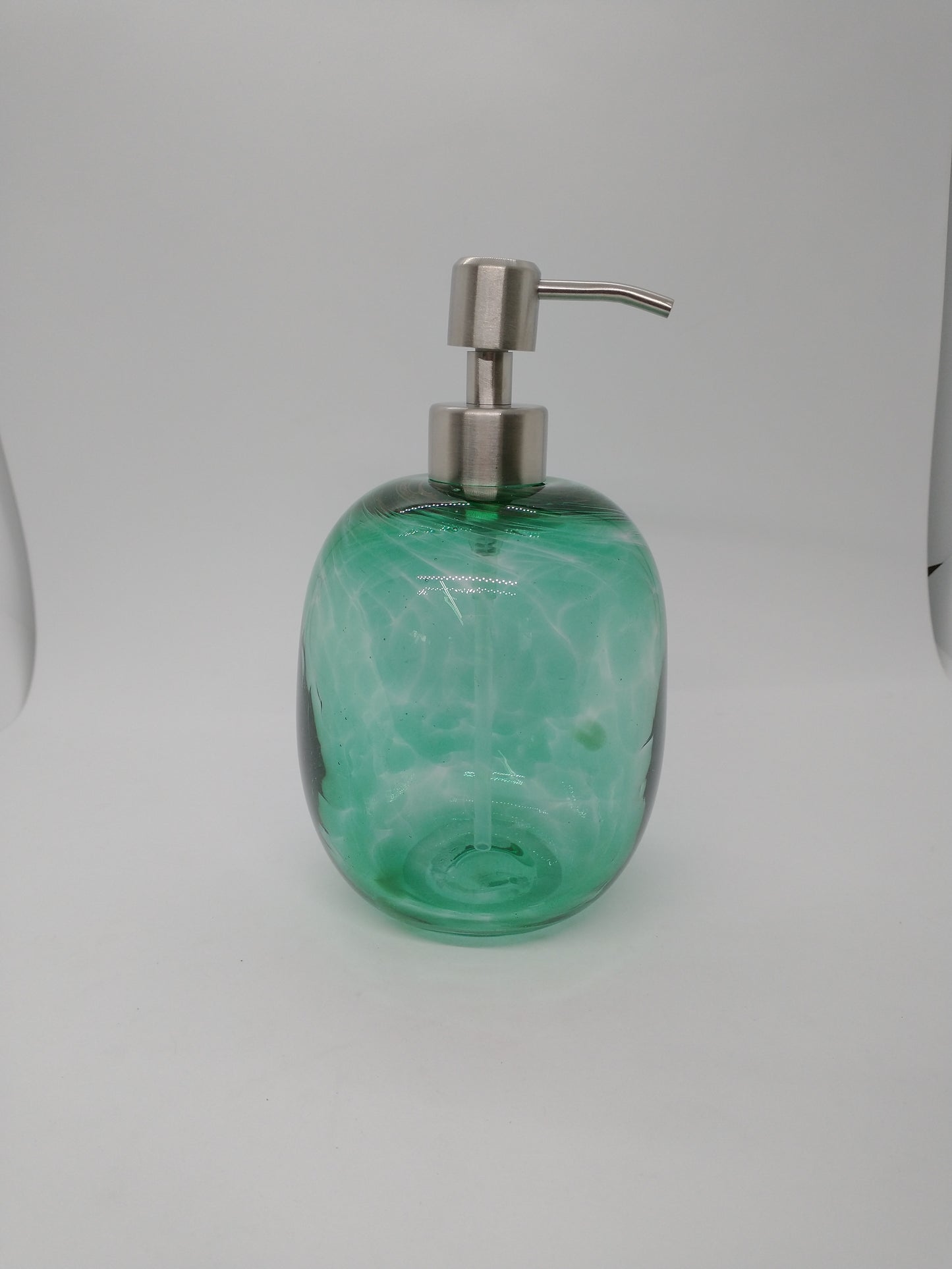 Soap pump glass Soap dispenser hand blown glass soap pump lotion dispenser kitchen bathroom liquid soap