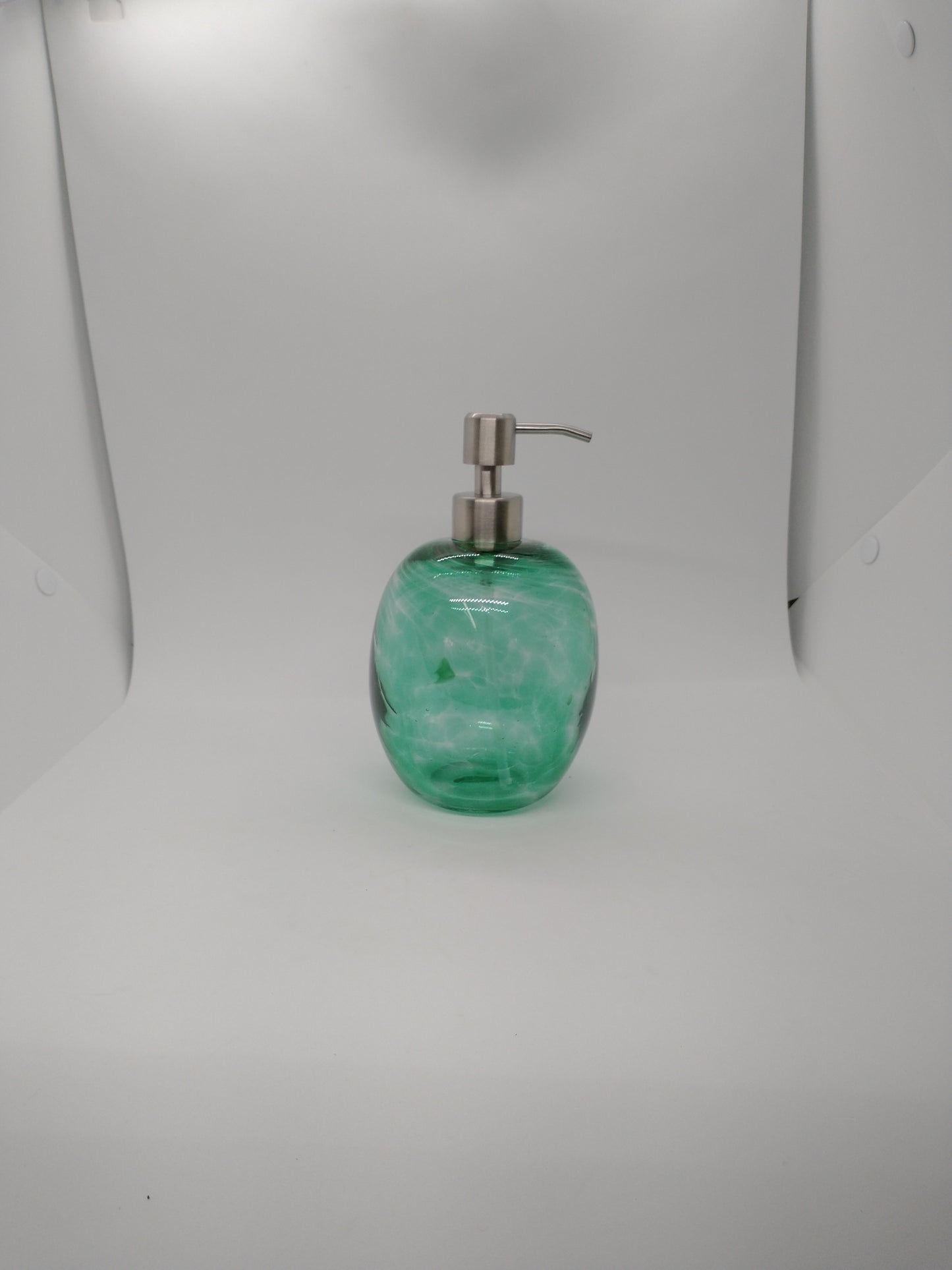 Soap pump glass Soap dispenser hand blown glass soap pump lotion dispenser kitchen bathroom liquid soap