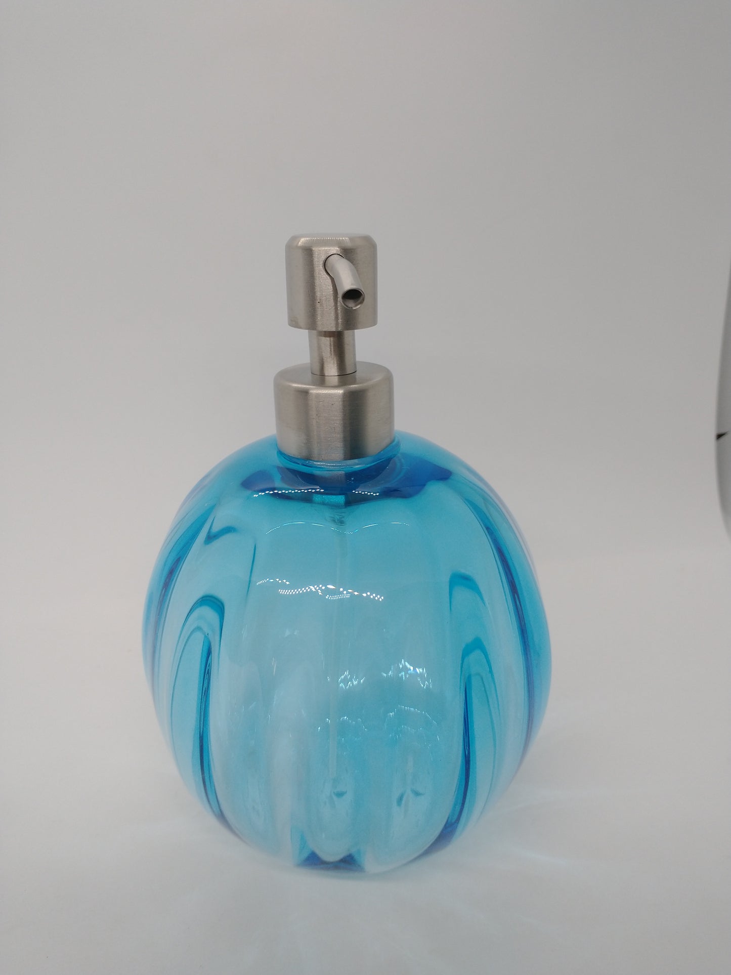 Soap pump glass Soap dispenser hand blown glass soap pump lotion dispenser kitchen bathroom liquid soap