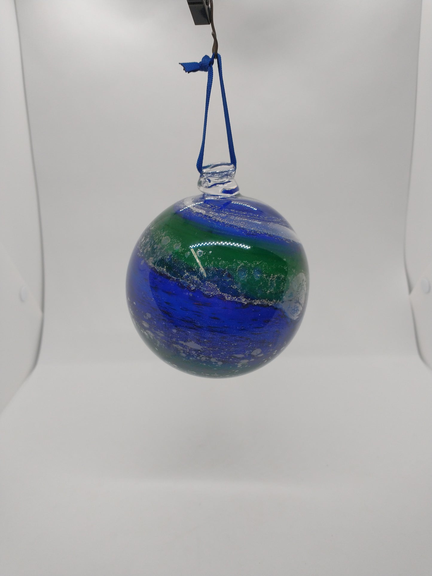 SMALL Ornament suncatcher Glass Memorials Hand Blown Glass Memories Cremation Memorials Ashes