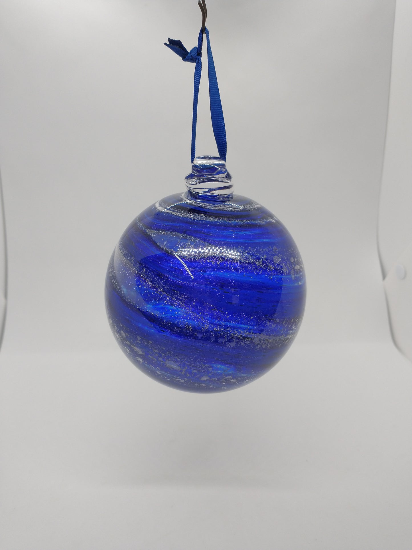 SMALL Ornament suncatcher Glass Memorials Hand Blown Glass Memories Cremation Memorials Ashes