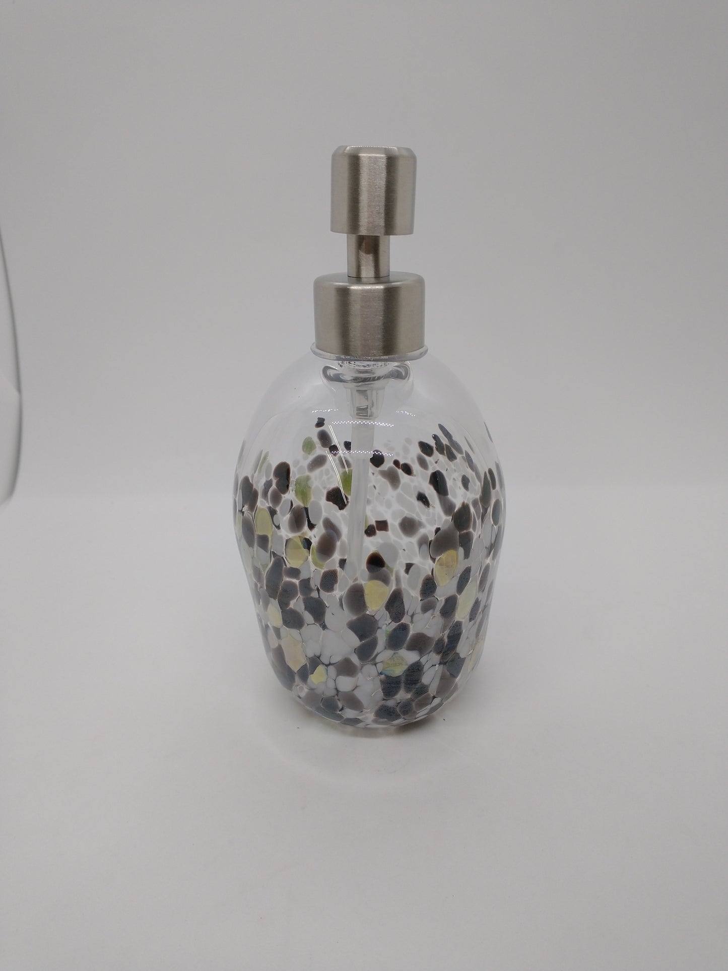 Soap pump glass Soap dispenser hand blown glass soap pump lotion dispenser kitchen bathroom liquid soap