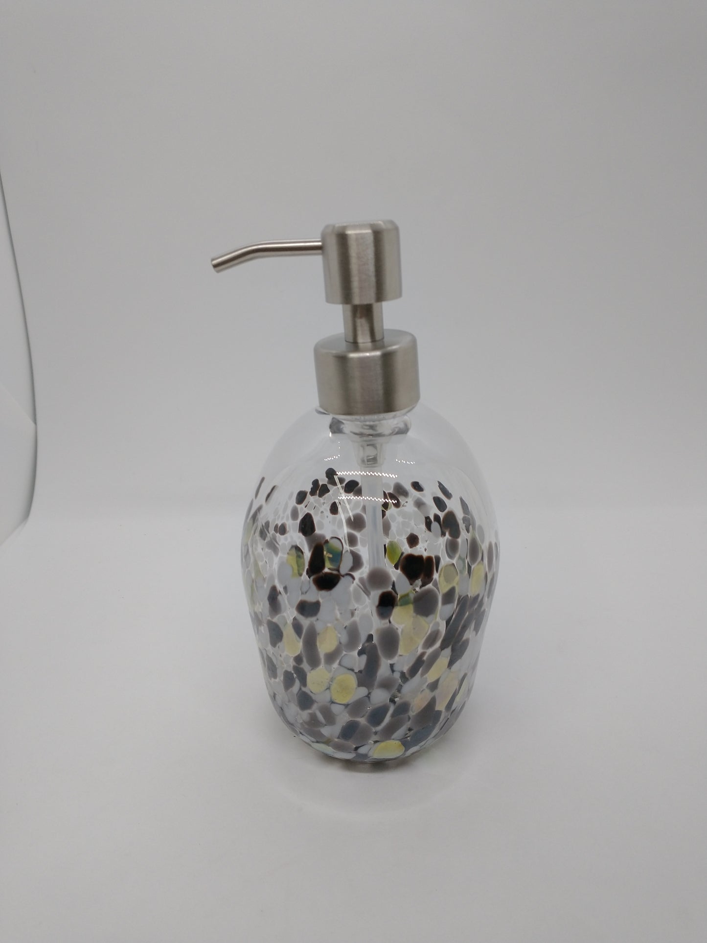 Soap pump glass Soap dispenser hand blown glass soap pump lotion dispenser kitchen bathroom liquid soap