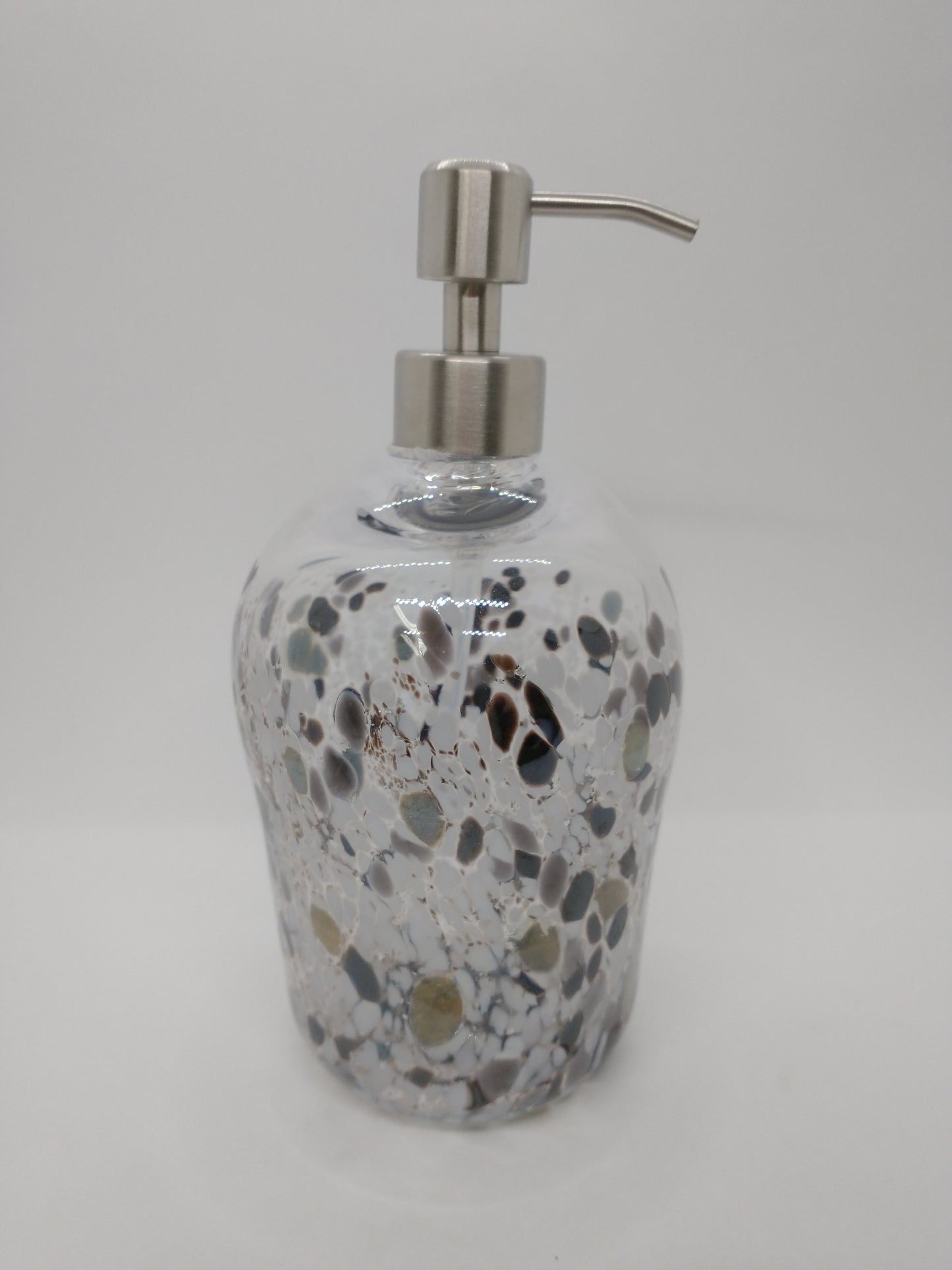 Soap pump glass Soap dispenser hand blown glass soap pump lotion dispenser kitchen bathroom liquid soap