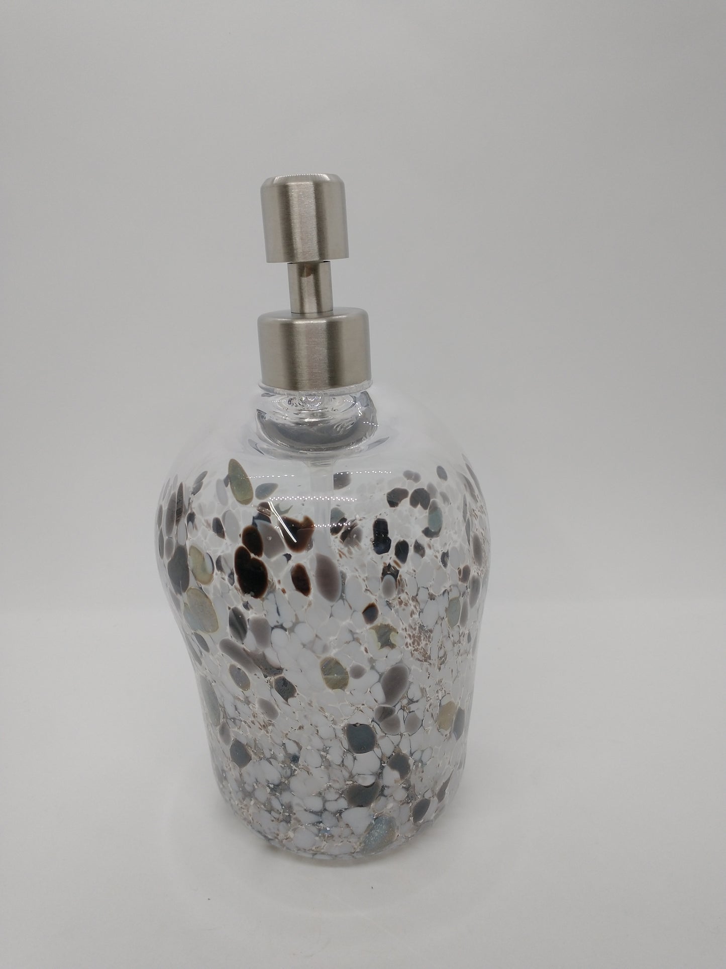 Soap pump glass Soap dispenser hand blown glass soap pump lotion dispenser kitchen bathroom liquid soap
