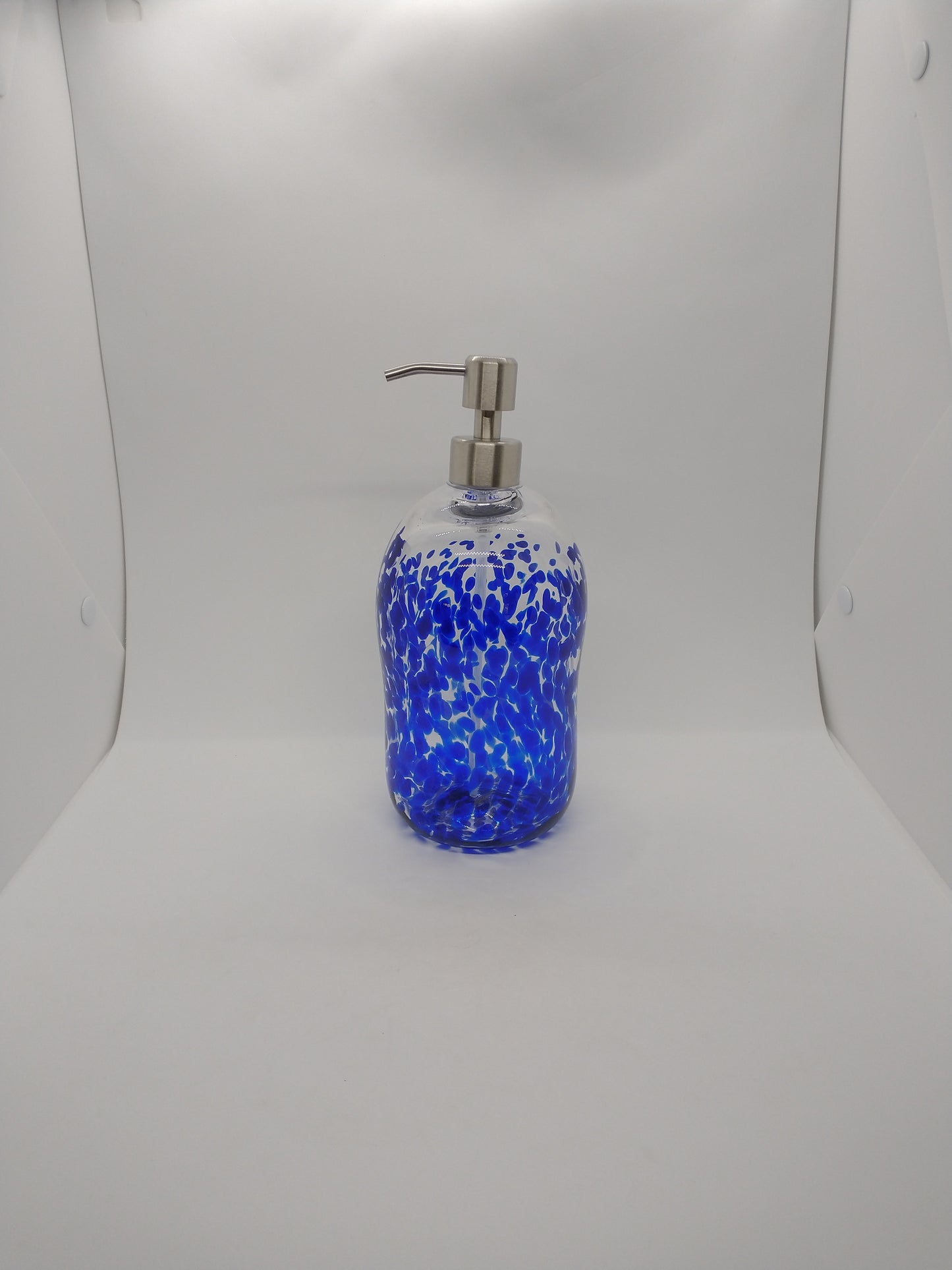 Soap pump glass Soap dispenser hand blown glass soap pump lotion dispenser kitchen bathroom liquid soap