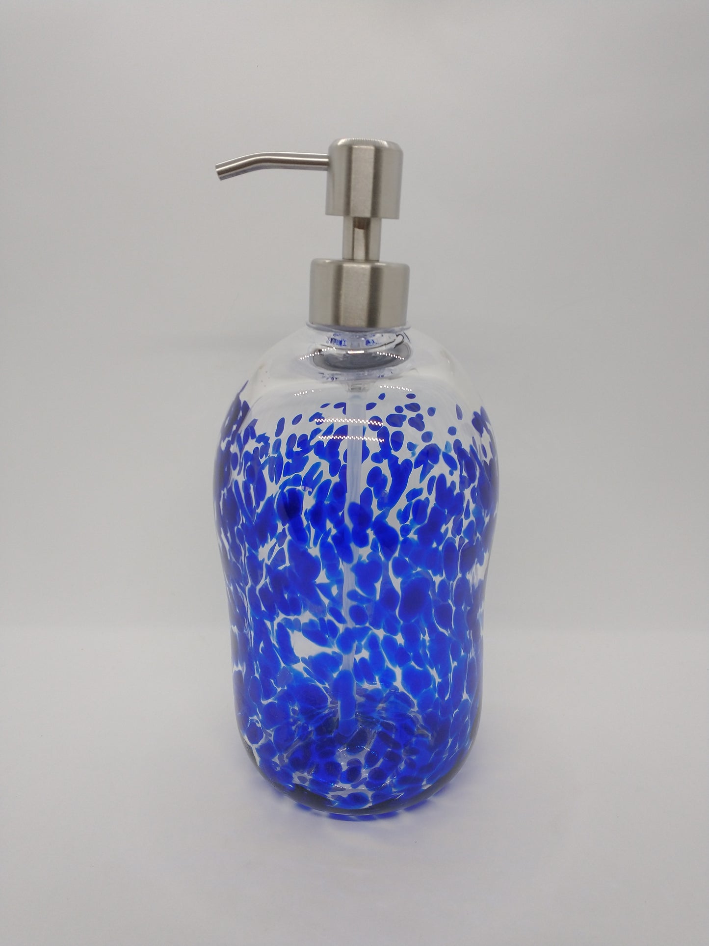 Soap pump glass Soap dispenser hand blown glass soap pump lotion dispenser kitchen bathroom liquid soap