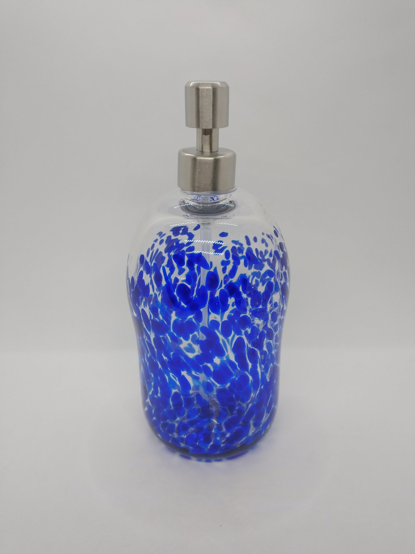 Soap pump glass Soap dispenser hand blown glass soap pump lotion dispenser kitchen bathroom liquid soap