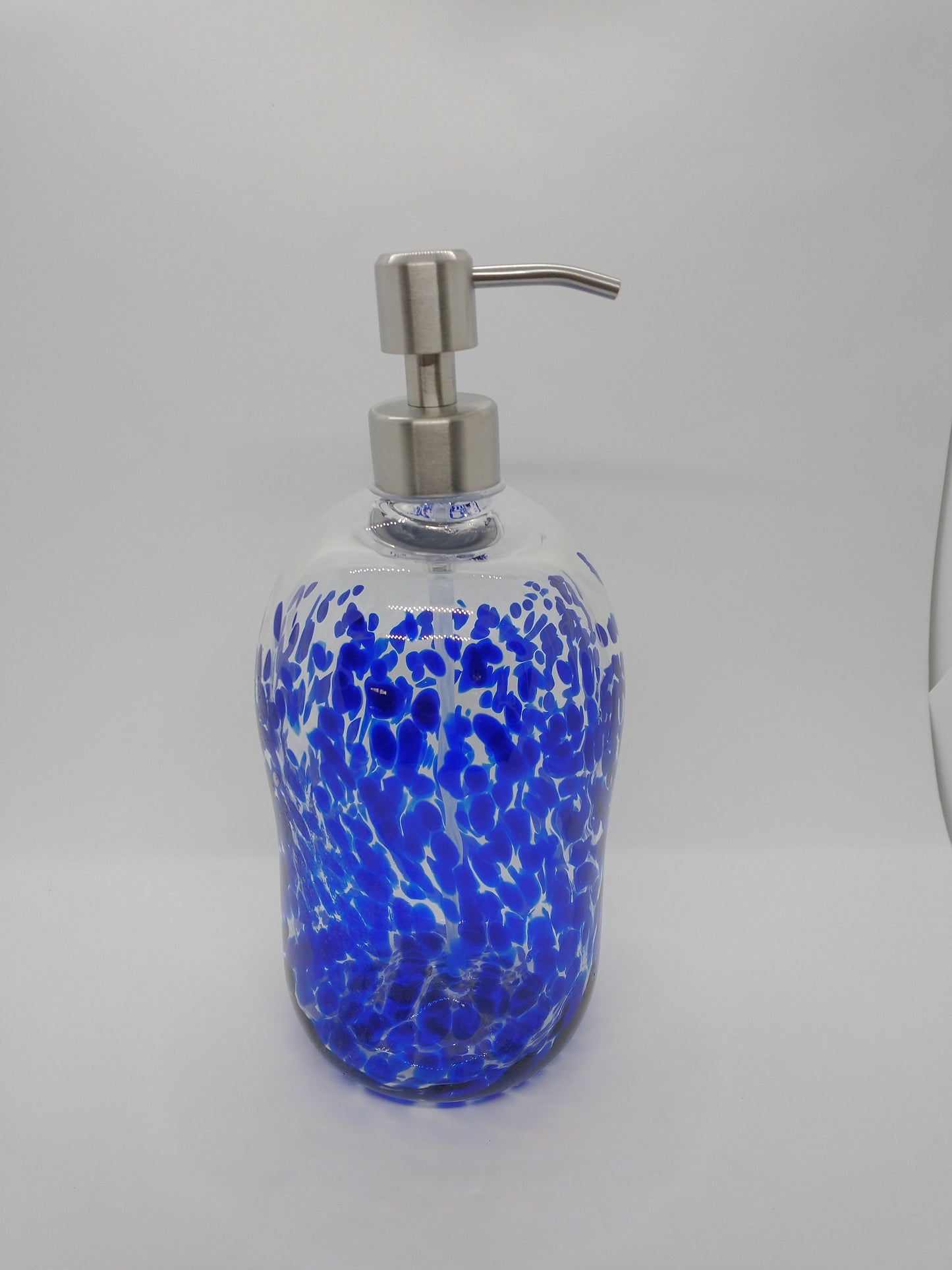 Soap pump glass Soap dispenser hand blown glass soap pump lotion dispenser kitchen bathroom liquid soap