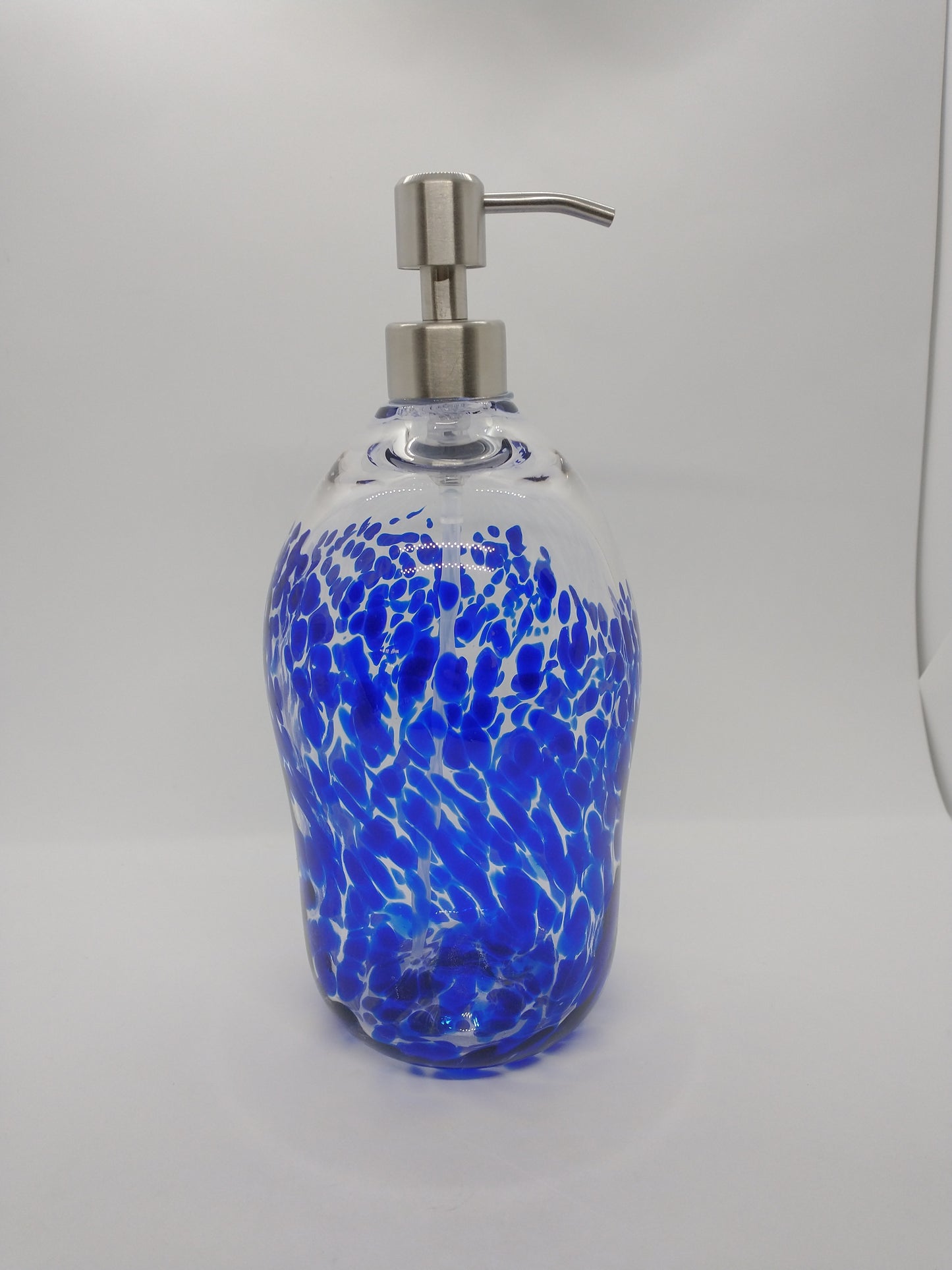 Soap pump glass Soap dispenser hand blown glass soap pump lotion dispenser kitchen bathroom liquid soap