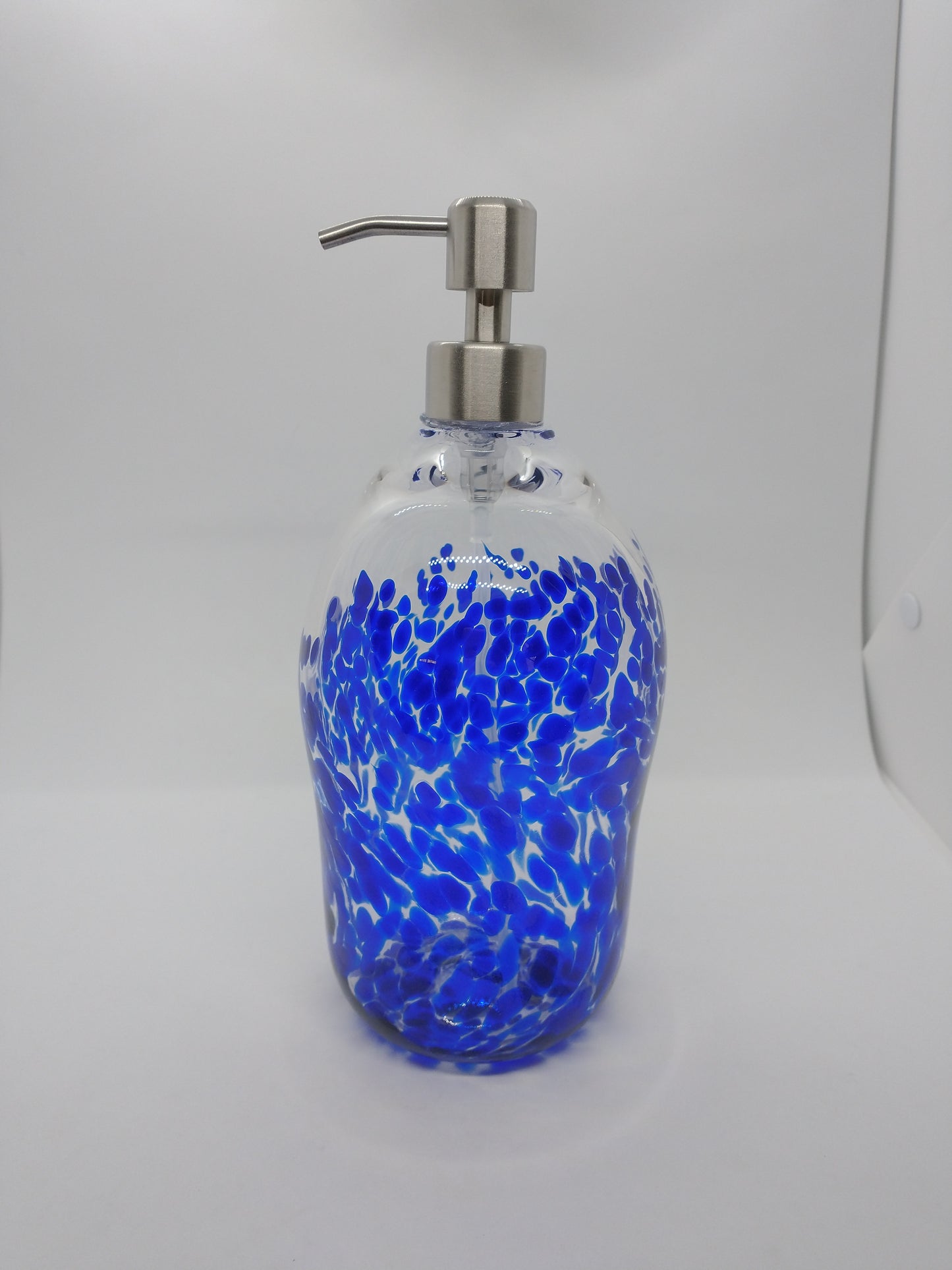 Soap pump glass Soap dispenser hand blown glass soap pump lotion dispenser kitchen bathroom liquid soap