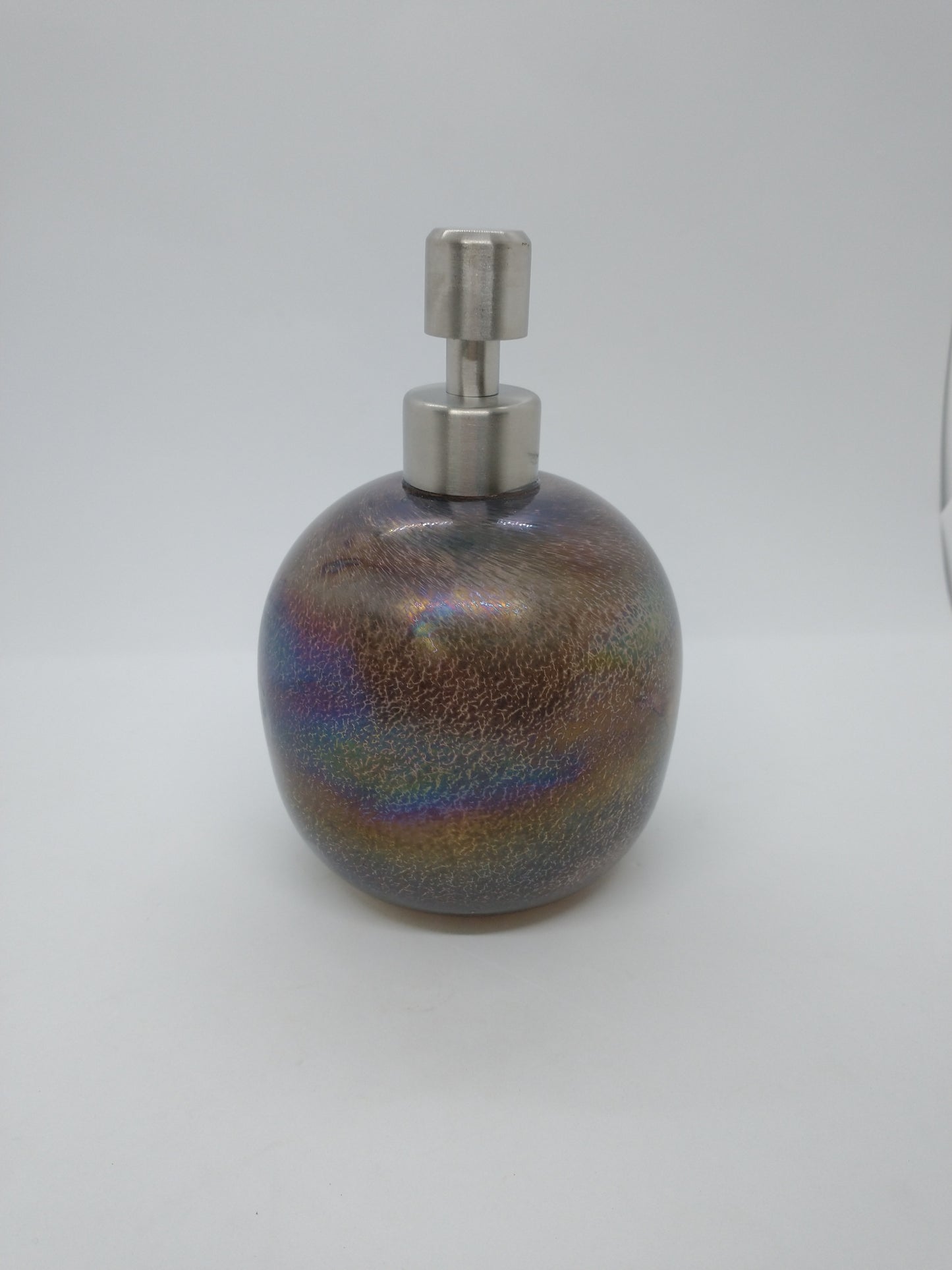 Soap pump glass Soap dispenser hand blown glass soap pump lotion dispenser kitchen bathroom liquid soap