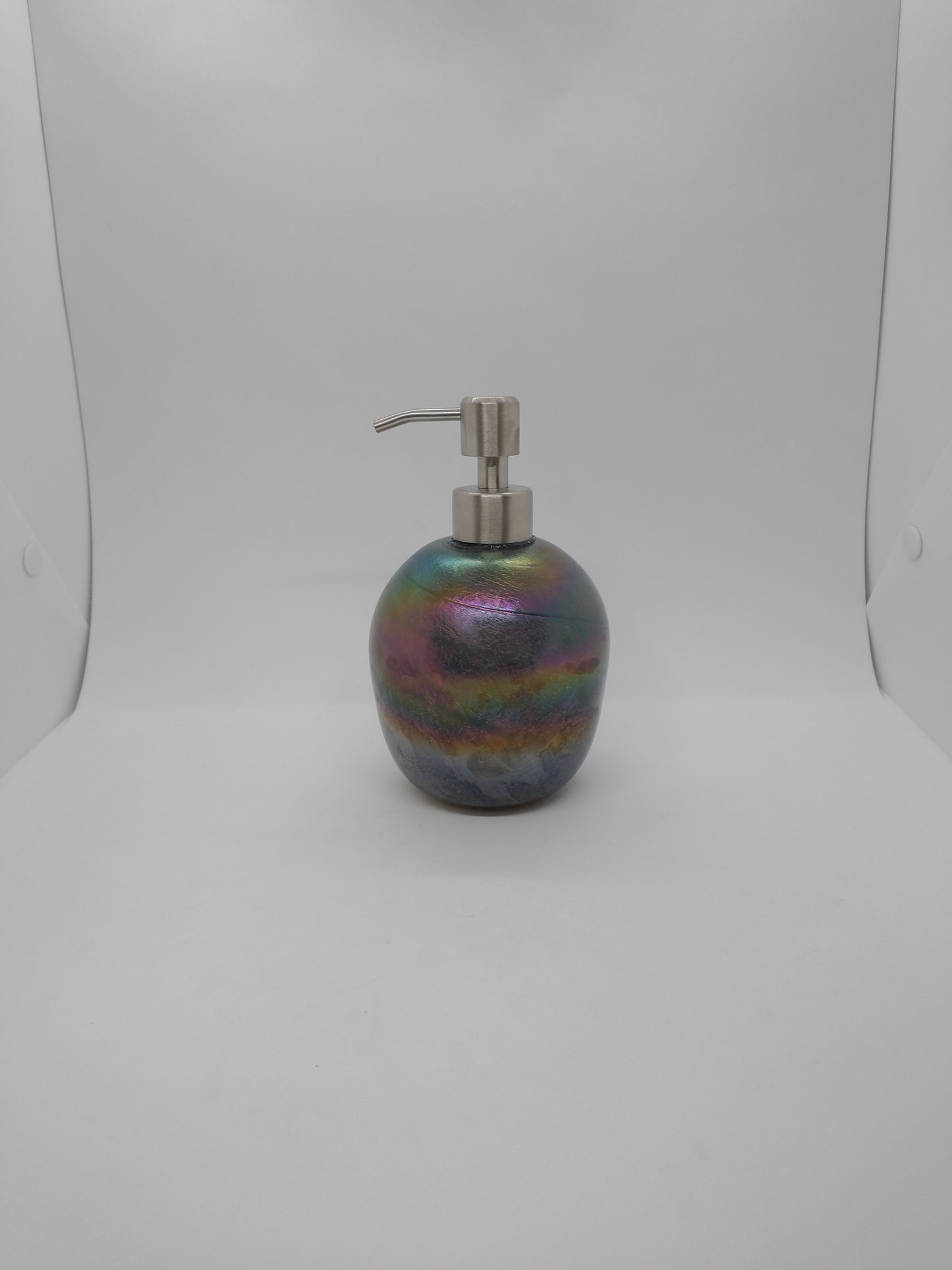 Soap pump glass Soap dispenser hand blown glass soap pump lotion dispenser kitchen bathroom liquid soap