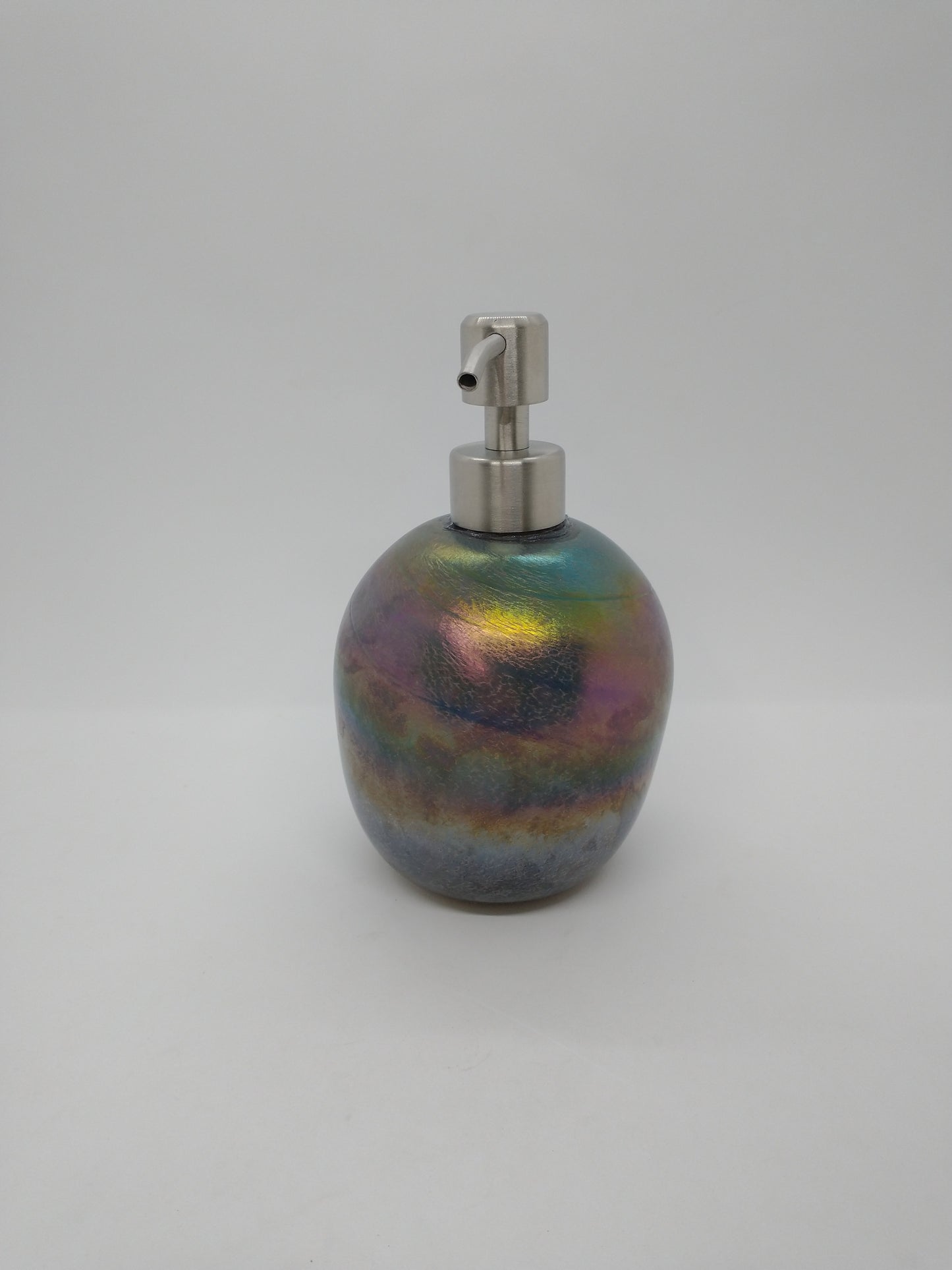 Soap pump glass Soap dispenser hand blown glass soap pump lotion dispenser kitchen bathroom liquid soap