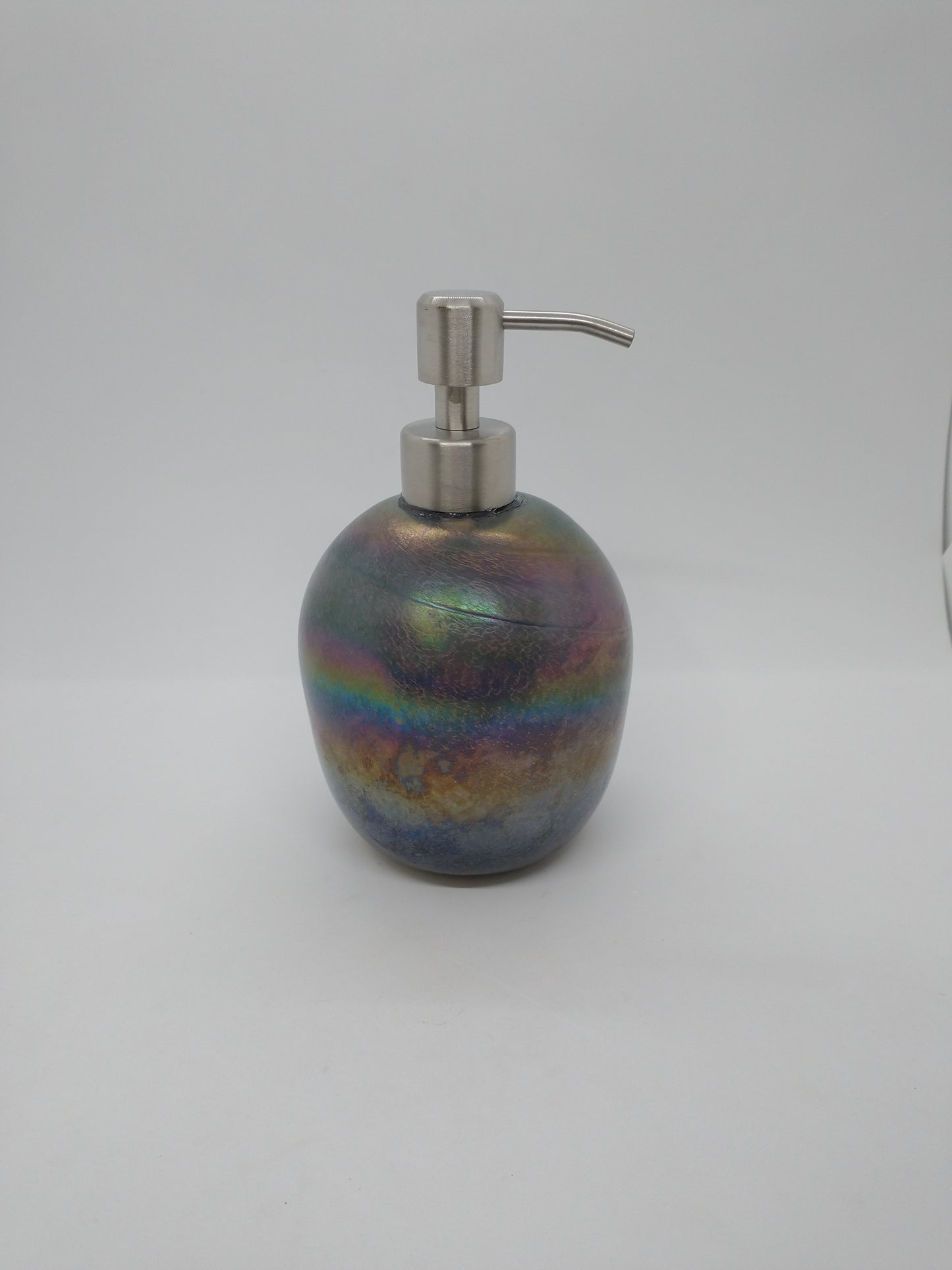 Soap pump glass Soap dispenser hand blown glass soap pump lotion dispenser kitchen bathroom liquid soap