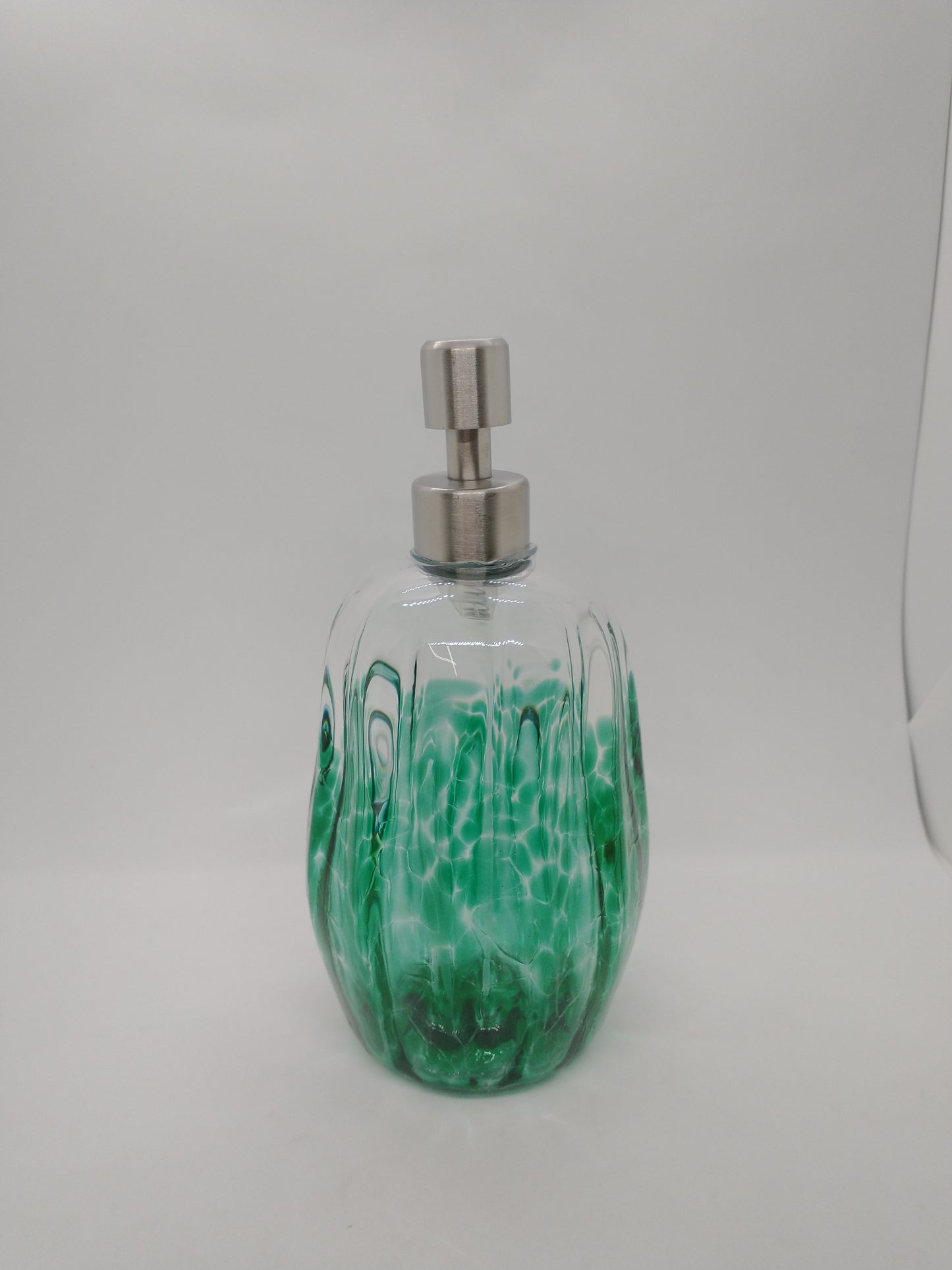 Soap pump glass Soap dispenser hand blown glass soap pump lotion dispenser kitchen bathroom liquid soap