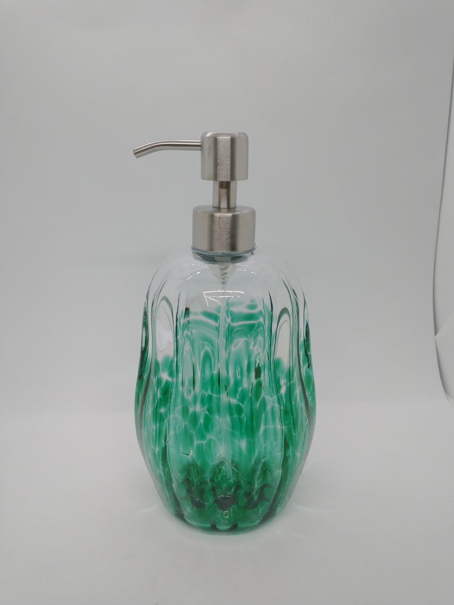 Soap pump glass Soap dispenser hand blown glass soap pump lotion dispenser kitchen bathroom liquid soap