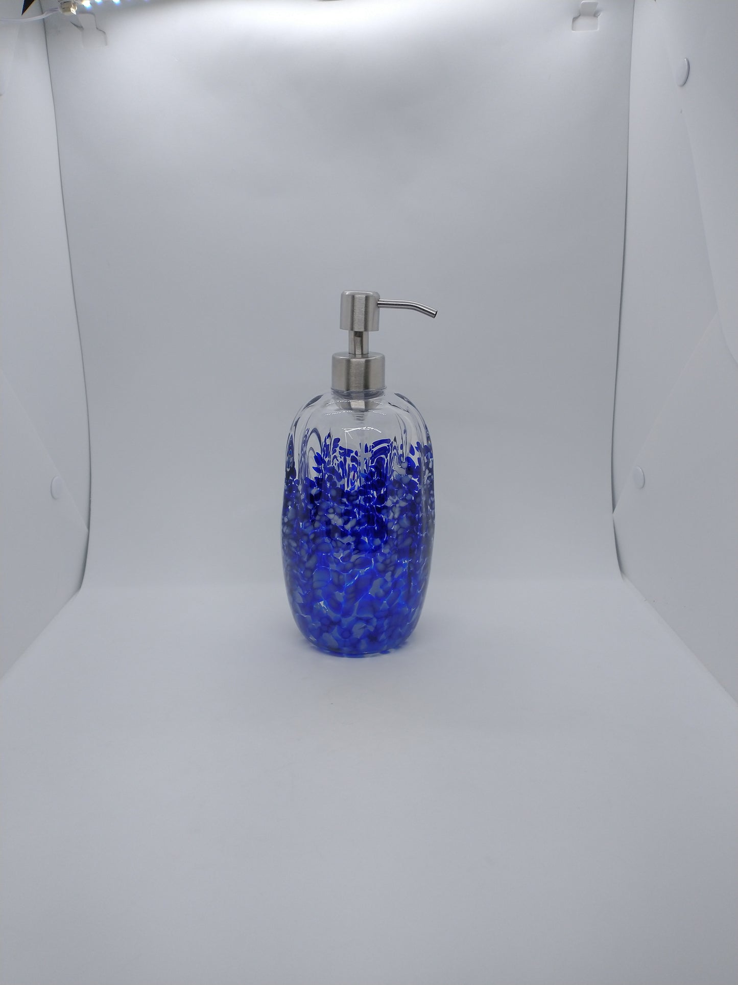 Soap pump glass Soap dispenser hand blown glass soap pump lotion dispenser kitchen bathroom liquid soap