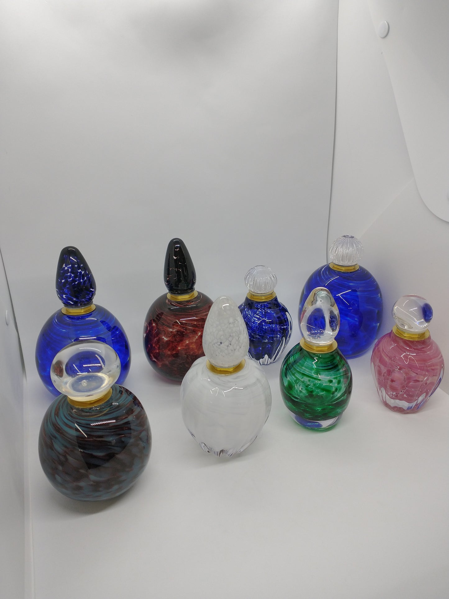 Keepsake urns for cremation ashes loved ones ashes memorial urns hand blown glass memorial urn custom color