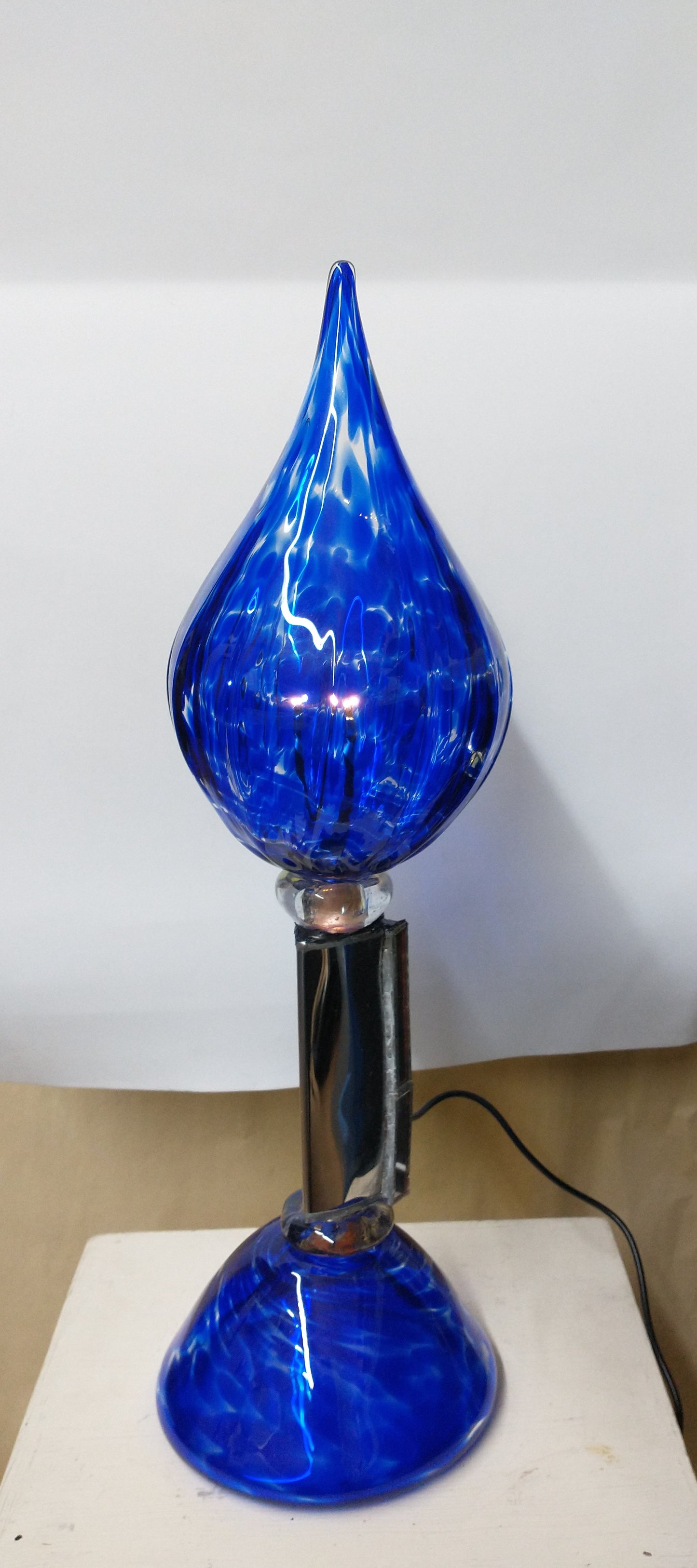 Night lights handblown glass table top night lights mood lighting