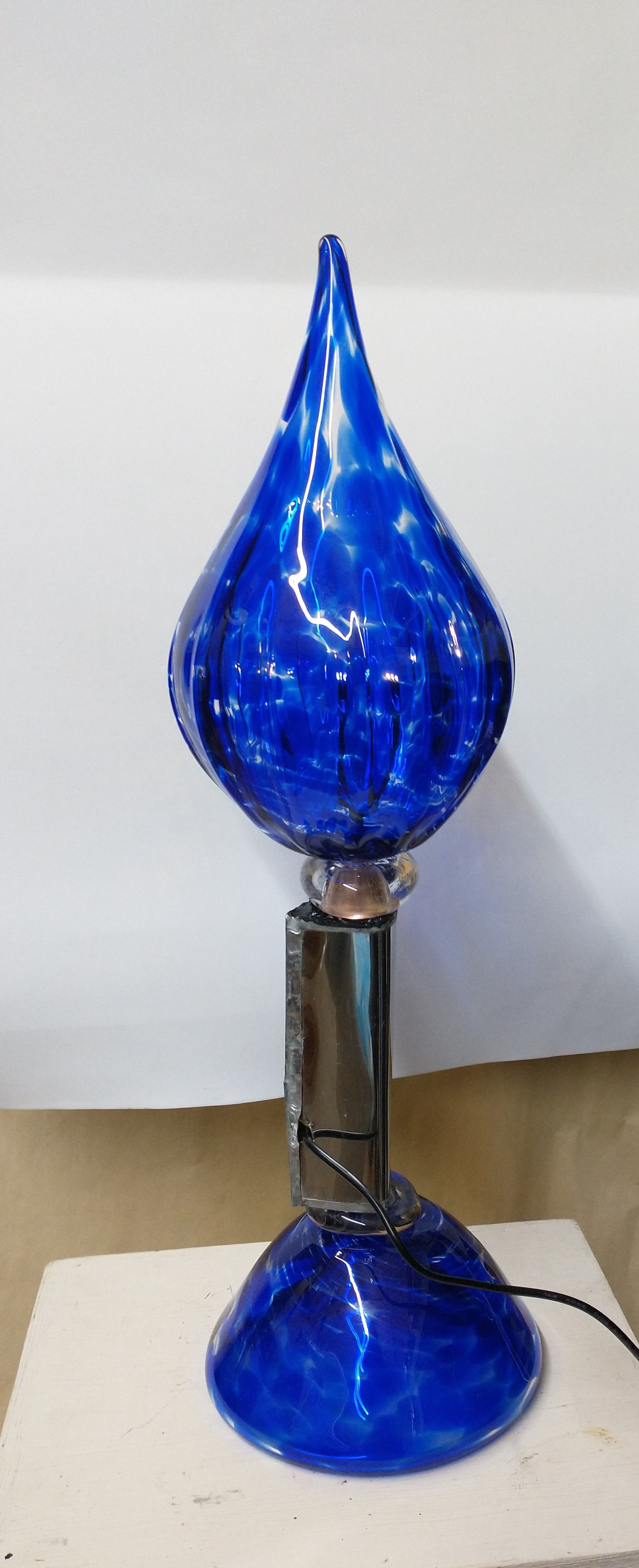 Night lights handblown glass table top night lights mood lighting