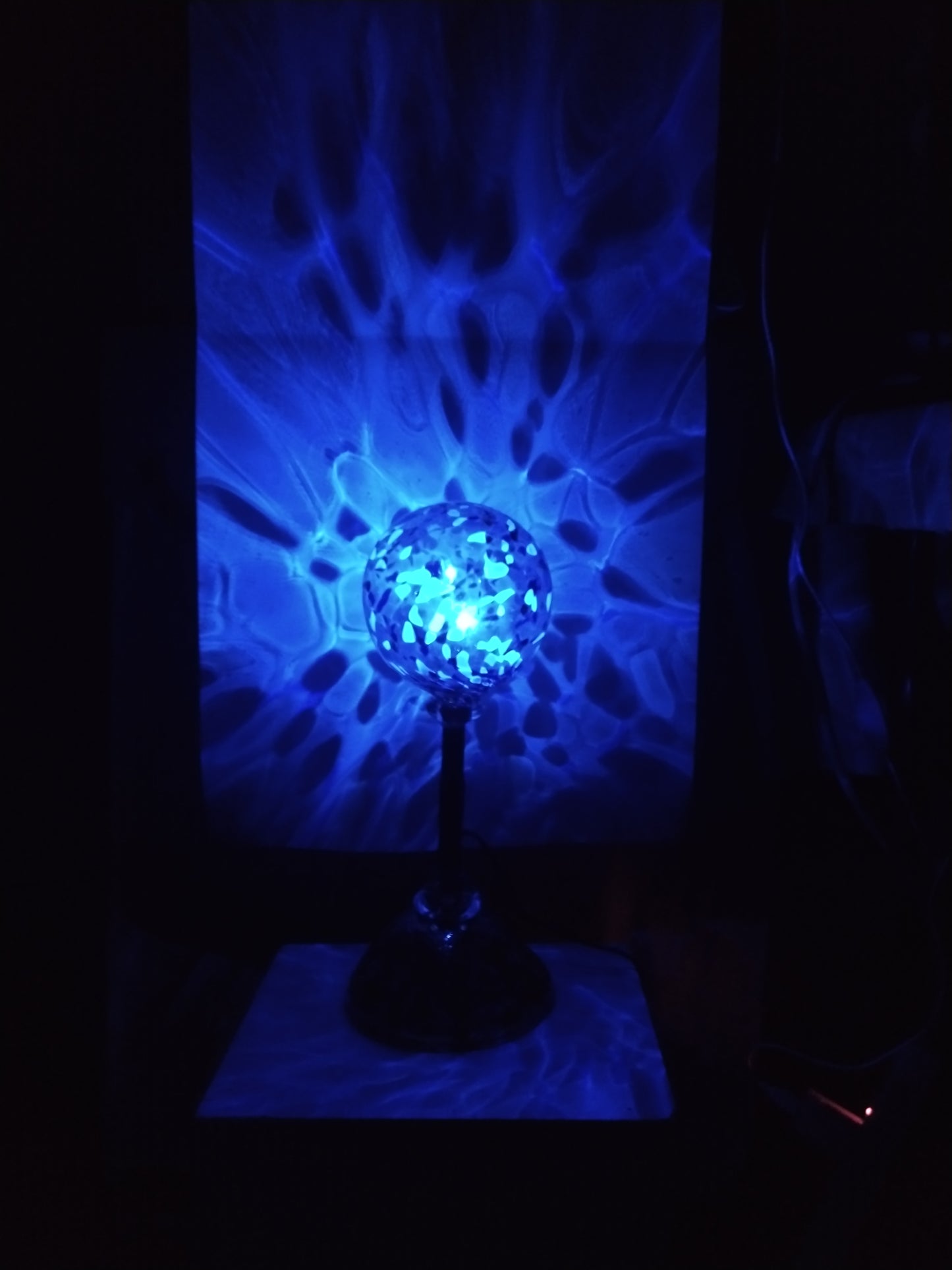 Night lights handblown glass table top night lights mood lighting