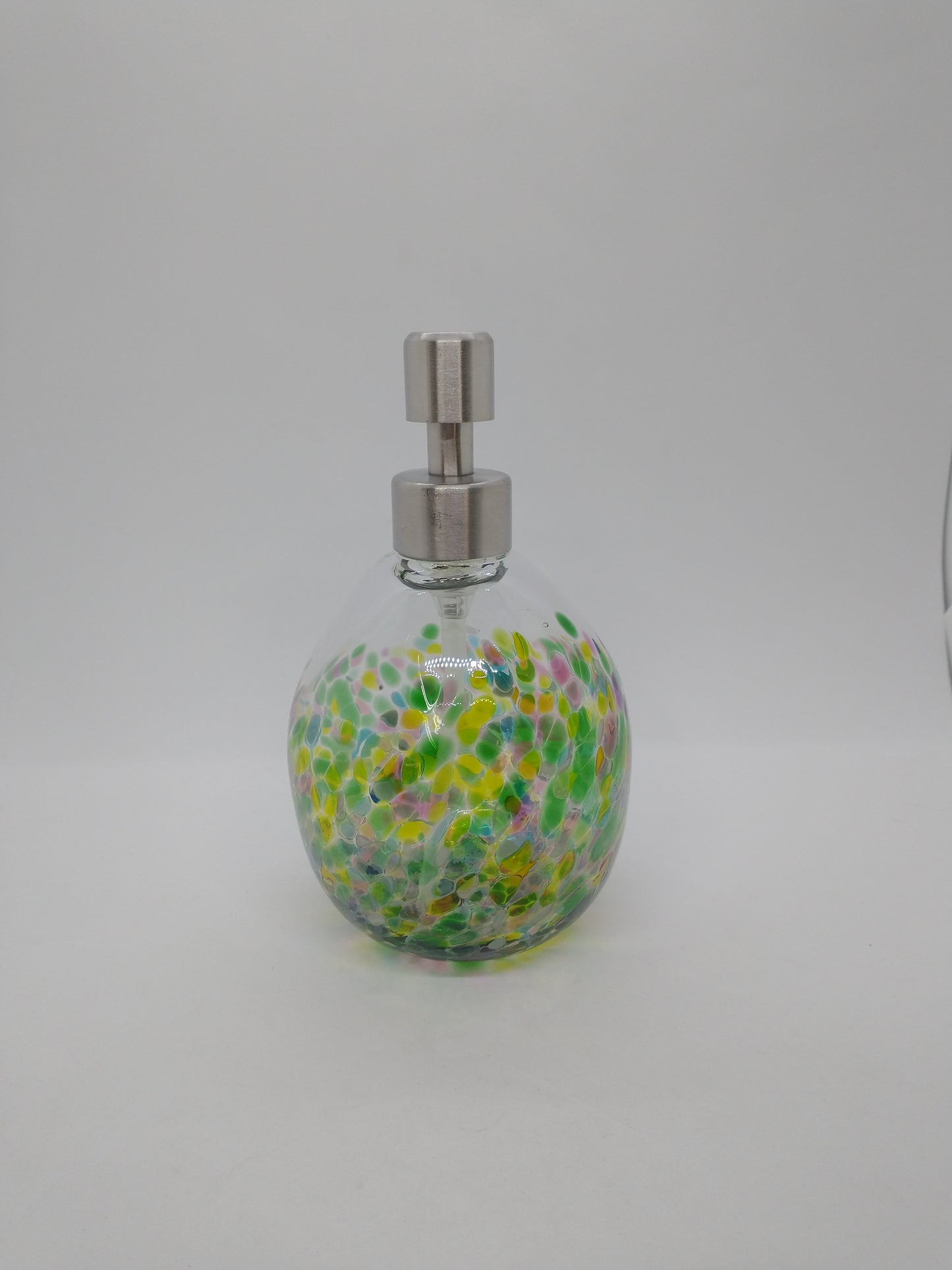 Soap pump glass Soap dispenser hand blown glass soap pump lotion dispenser kitchen bathroom liquid soap