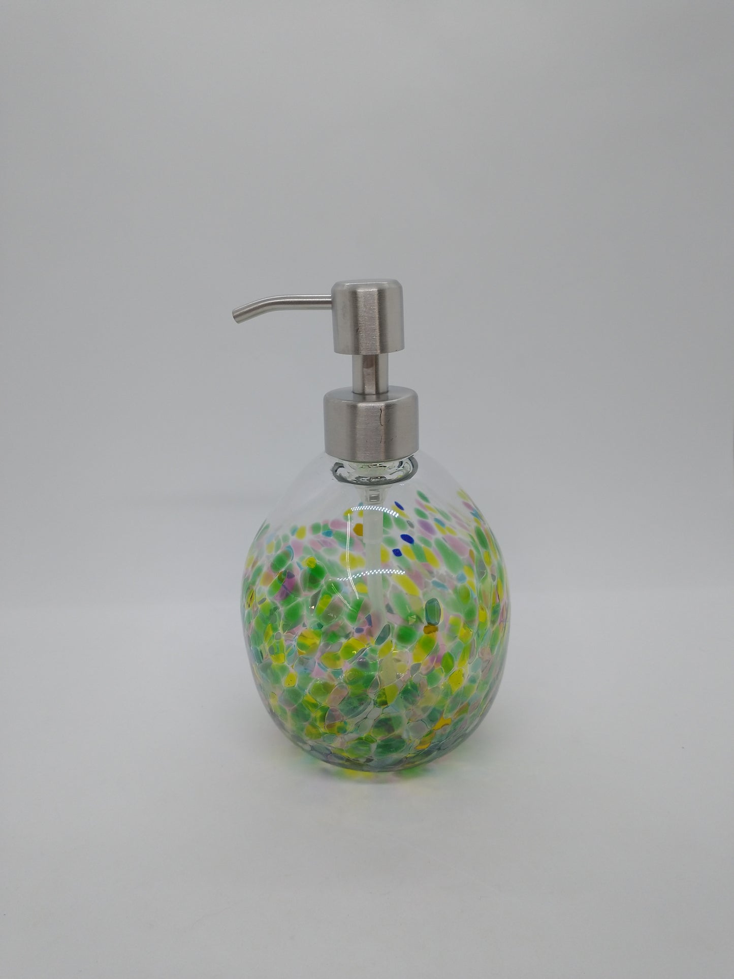 Soap pump glass Soap dispenser hand blown glass soap pump lotion dispenser kitchen bathroom liquid soap