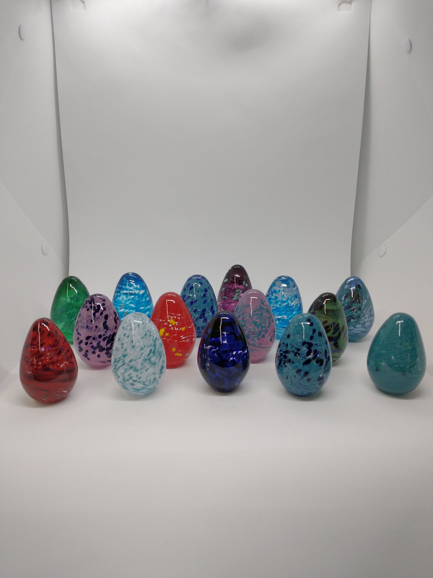 Easter egg Four hand blown glass eggs