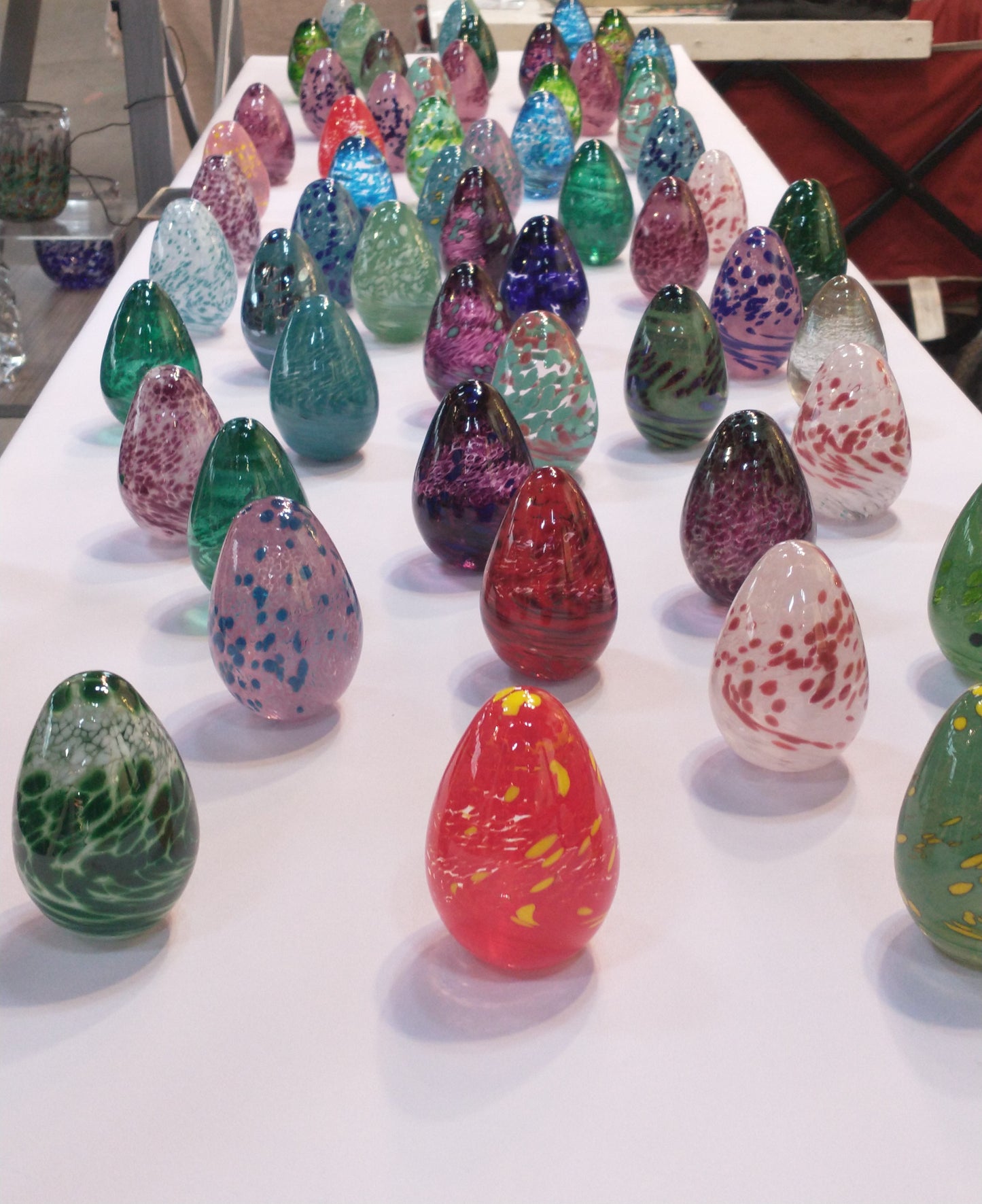 Easter egg Four hand blown glass eggs