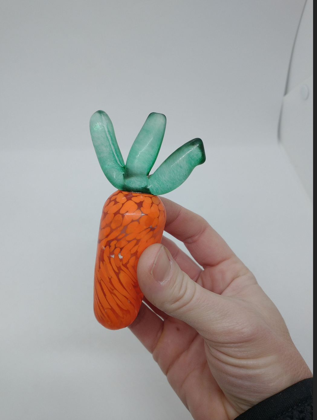 TWO Carrots Easter carrots cake toppers