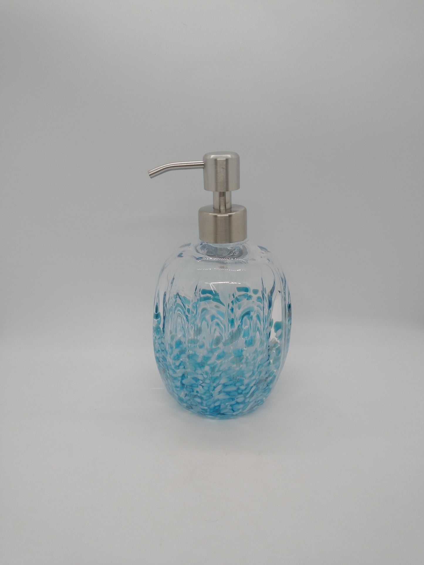 Soap pump glass Soap dispenser hand blown glass soap pump lotion dispenser kitchen bathroom liquid soap