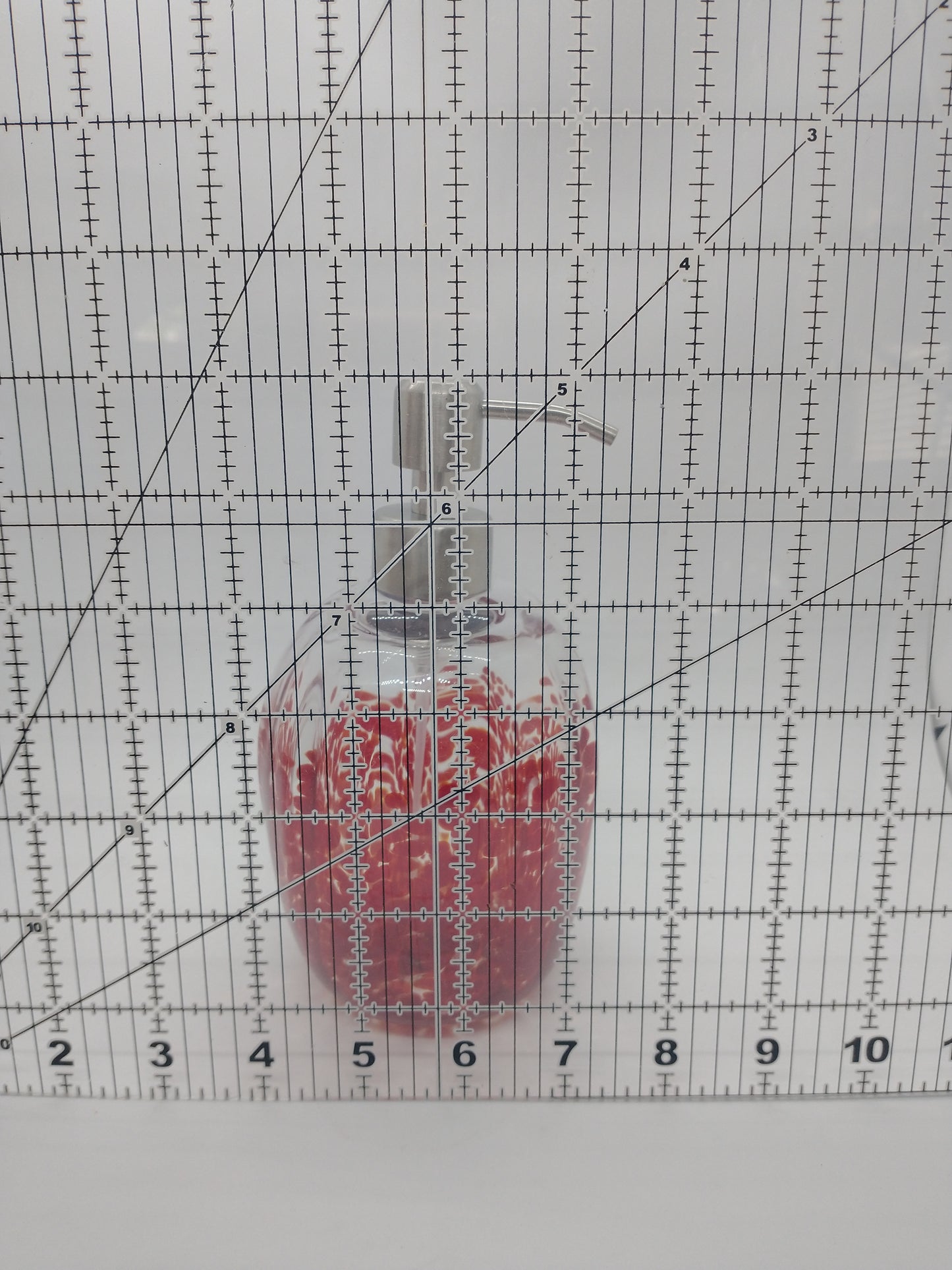 Soap Pump glass Soap dispenser hand blown glass soap pump lotion dispenser kitchen bathroom liquid soap