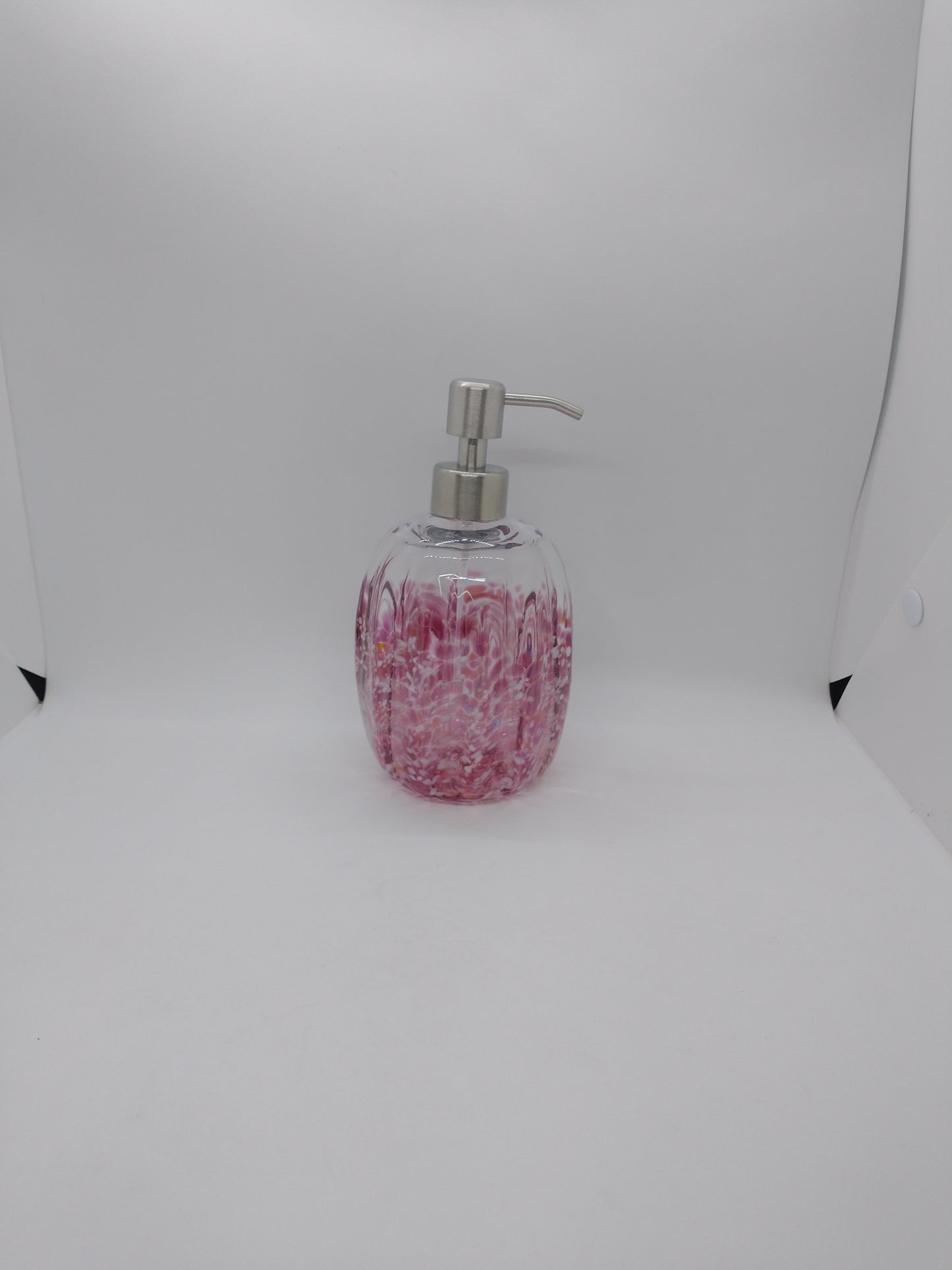 Soap pump glass Soap dispenser hand blown glass soap pump lotion dispenser kitchen bathroom liquid soap