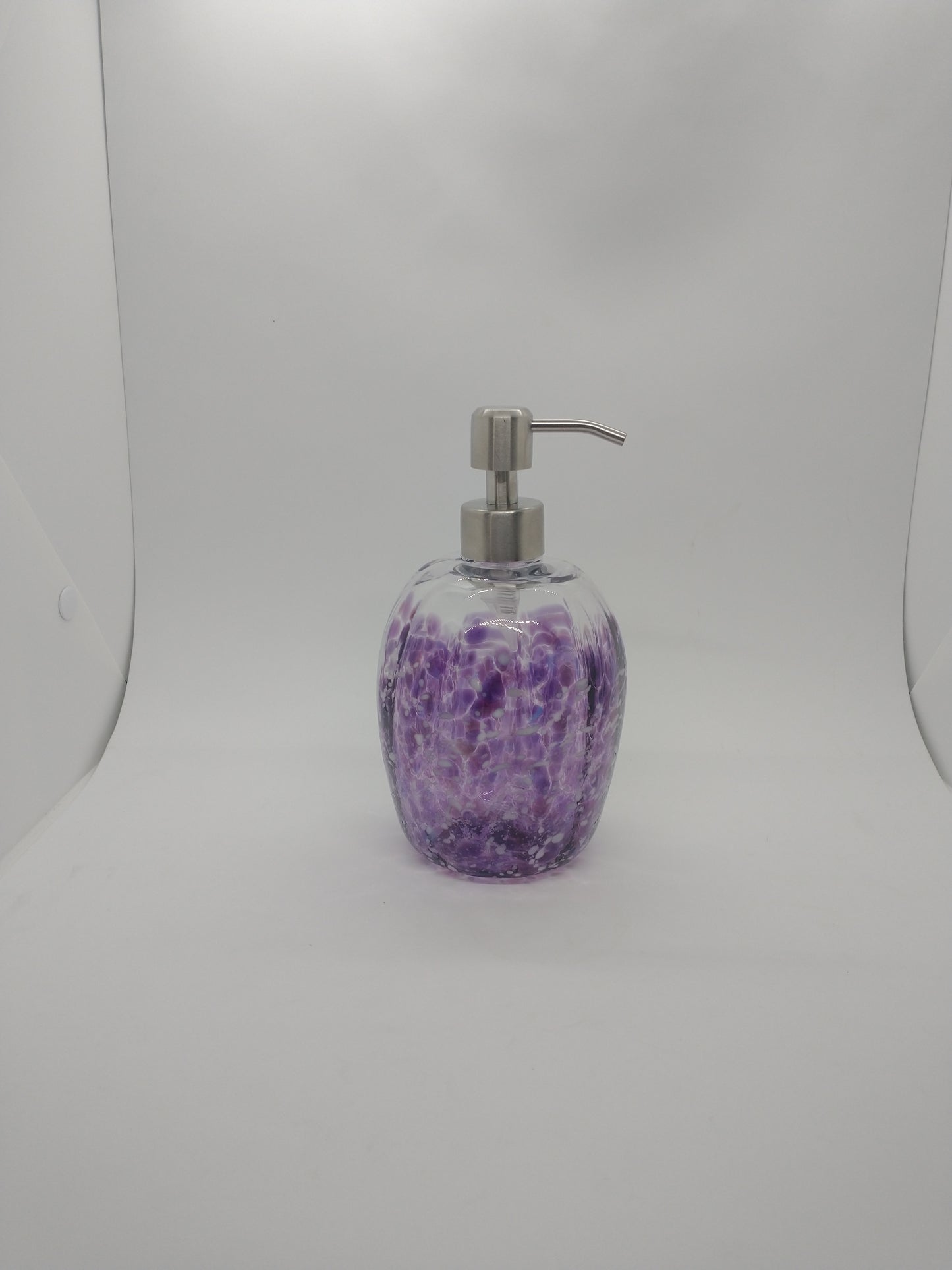 Soap Pump glass Soap dispenser hand blown glass soap pump lotion dispenser kitchen bathroom liquid soap