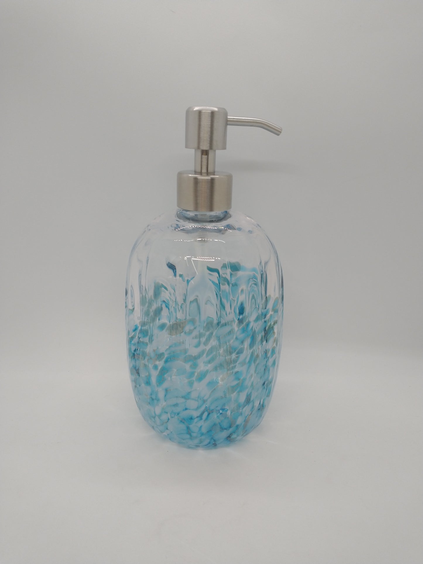 Soap pump glass Soap dispenser hand blown glass soap pump lotion dispenser kitchen bathroom liquid soap