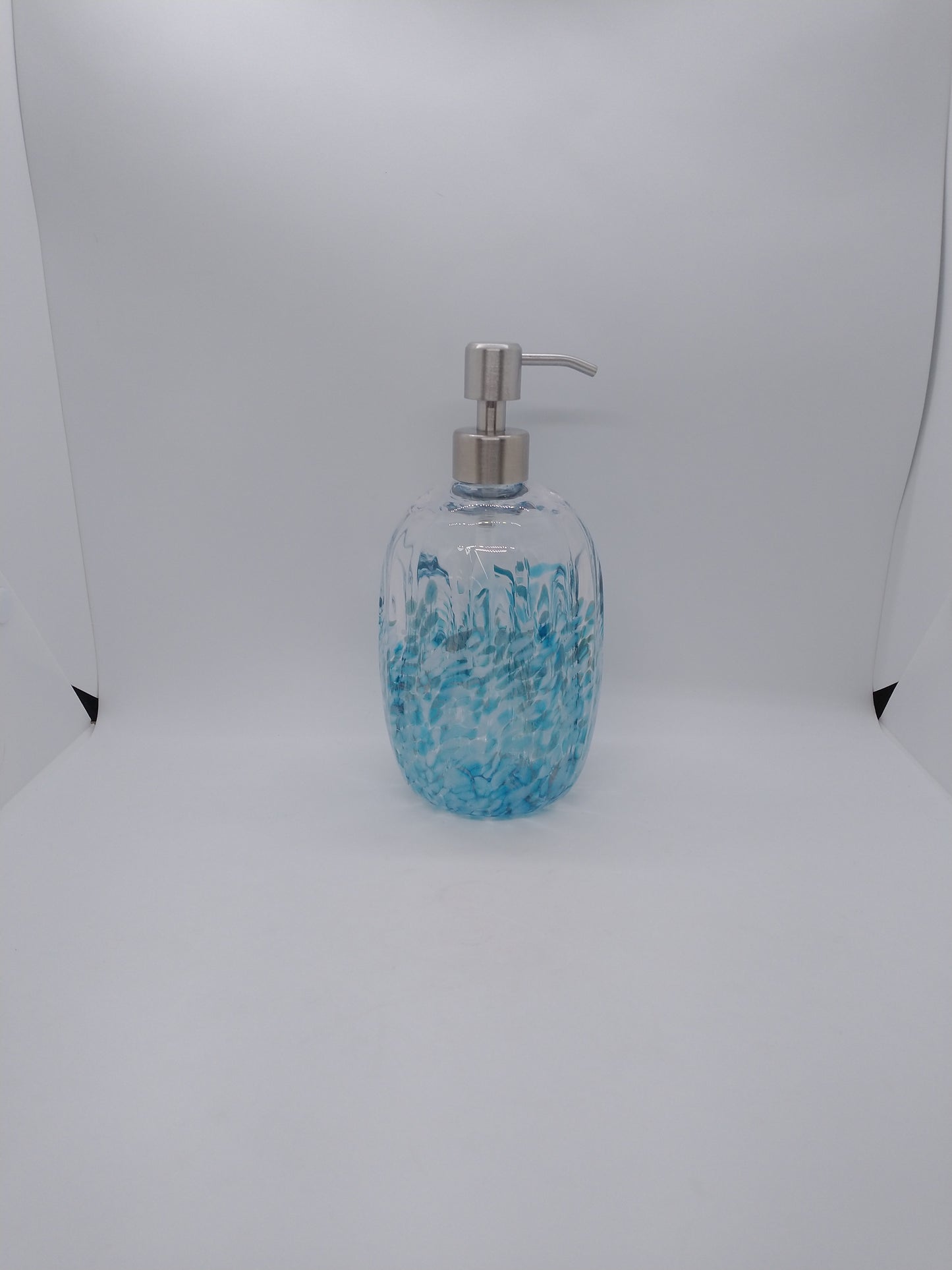 Soap pump glass Soap dispenser hand blown glass soap pump lotion dispenser kitchen bathroom liquid soap