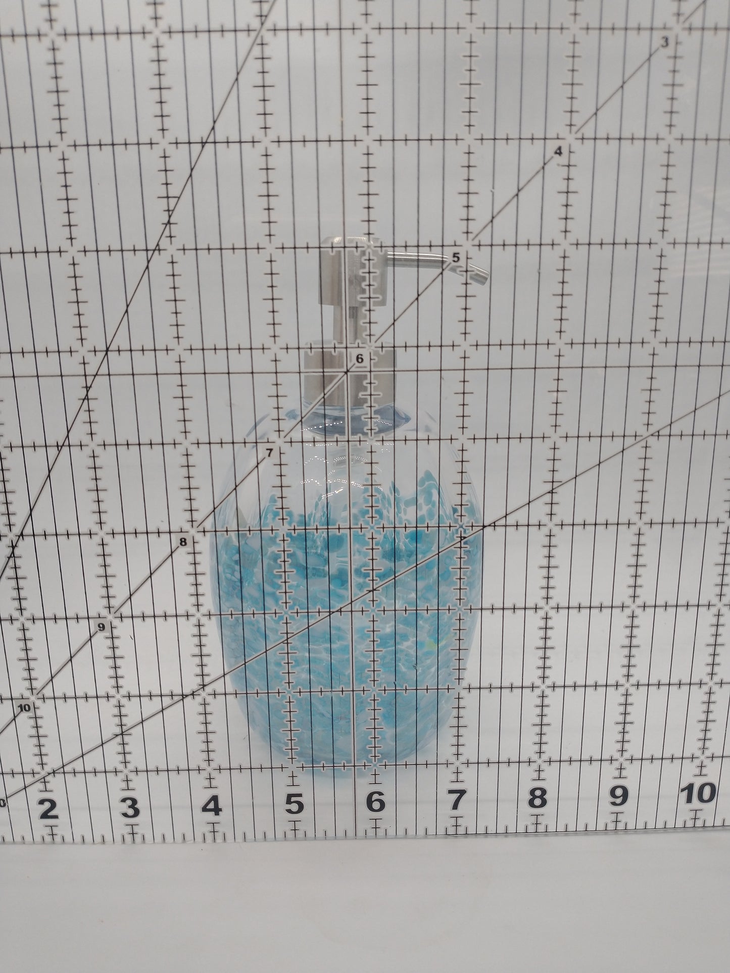 Soap Pump glass Soap dispenser hand blown glass soap pump lotion dispenser kitchen bathroom liquid soap