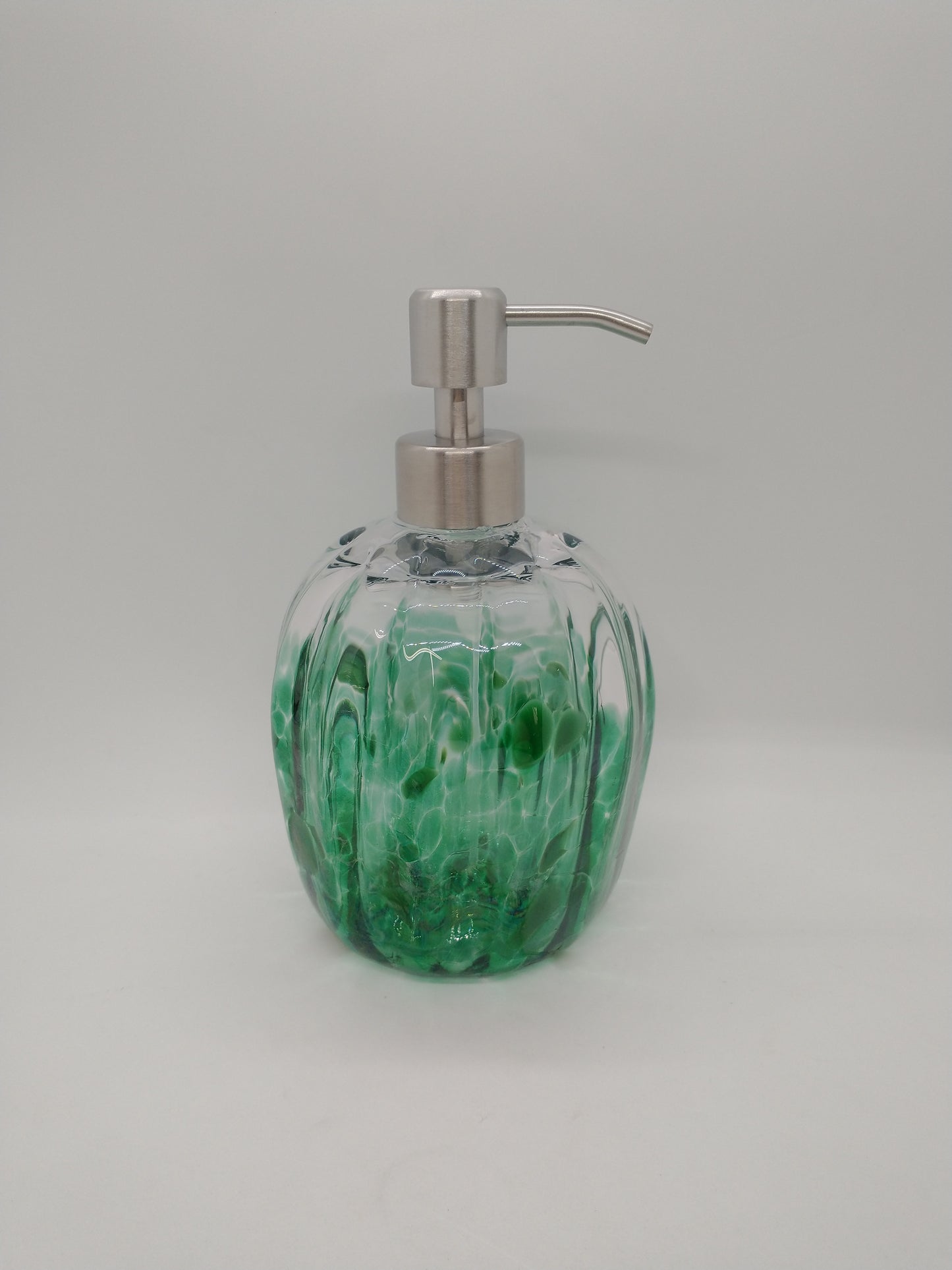 Soap pump glass Soap dispenser hand blown glass soap pump lotion dispenser kitchen bathroom liquid soap