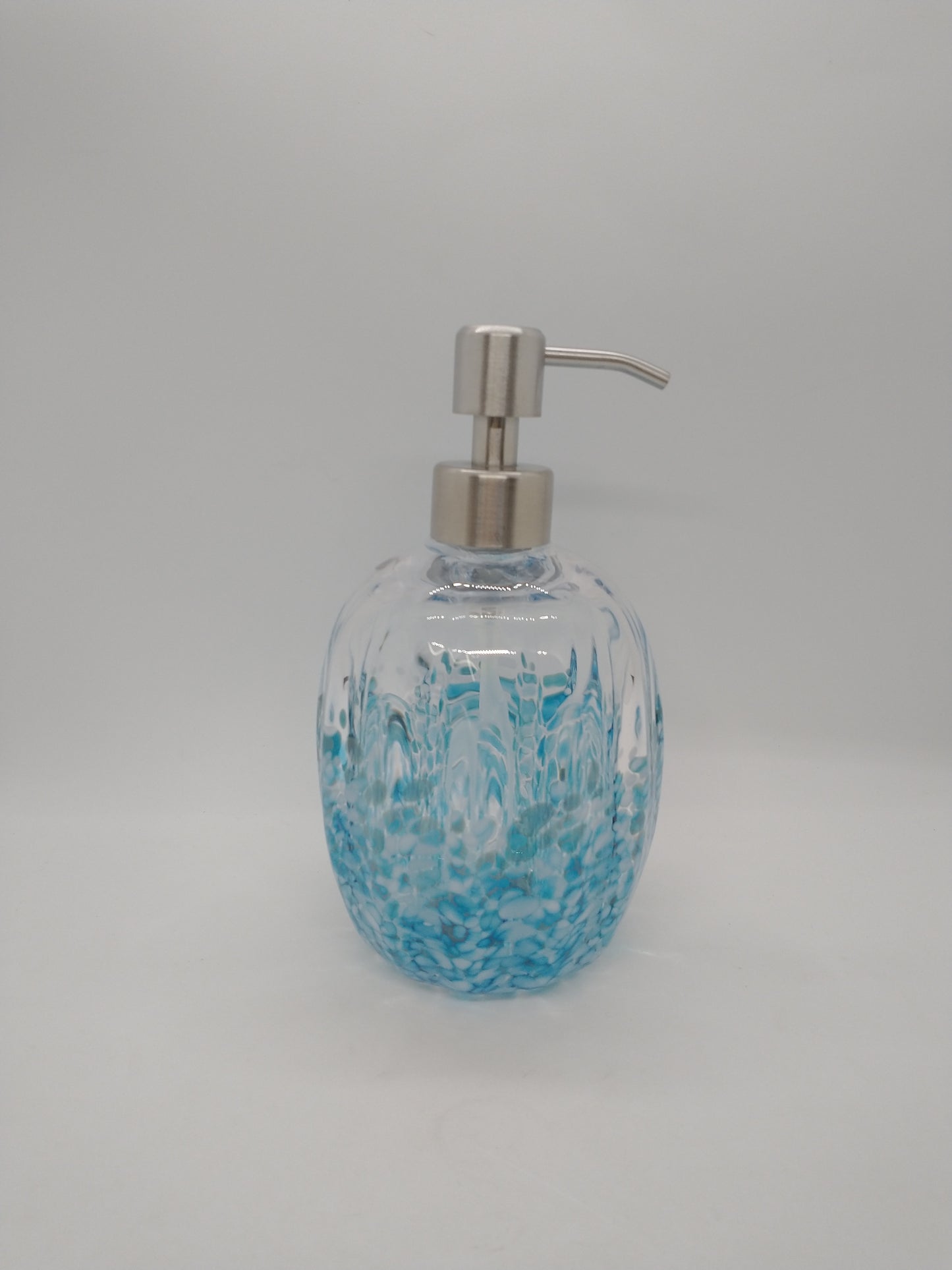 Soap pump glass Soap dispenser hand blown glass soap pump lotion dispenser kitchen bathroom liquid soap