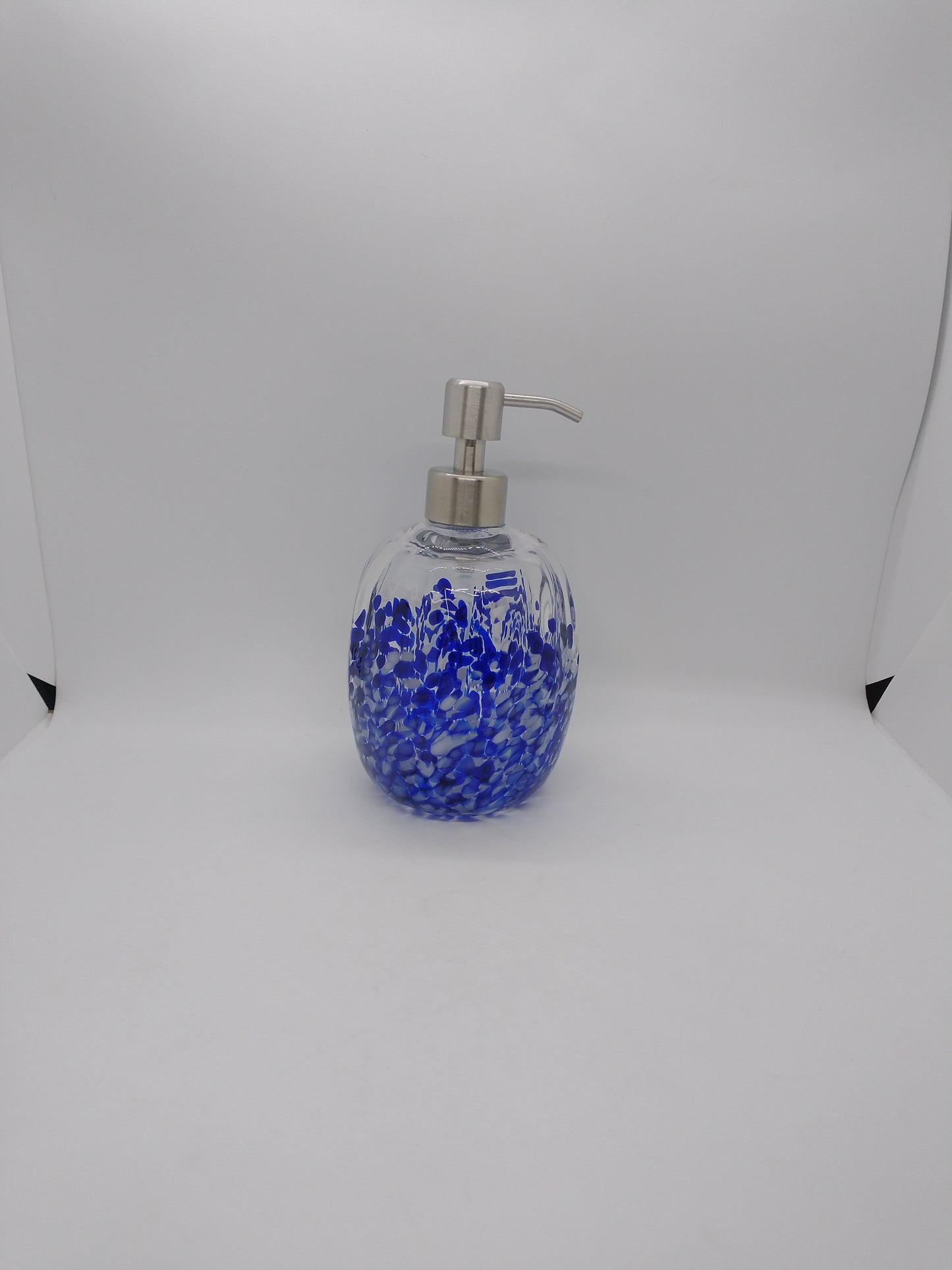 Soap pump glass Soap dispenser hand blown glass soap pump lotion dispenser kitchen bathroom liquid soap