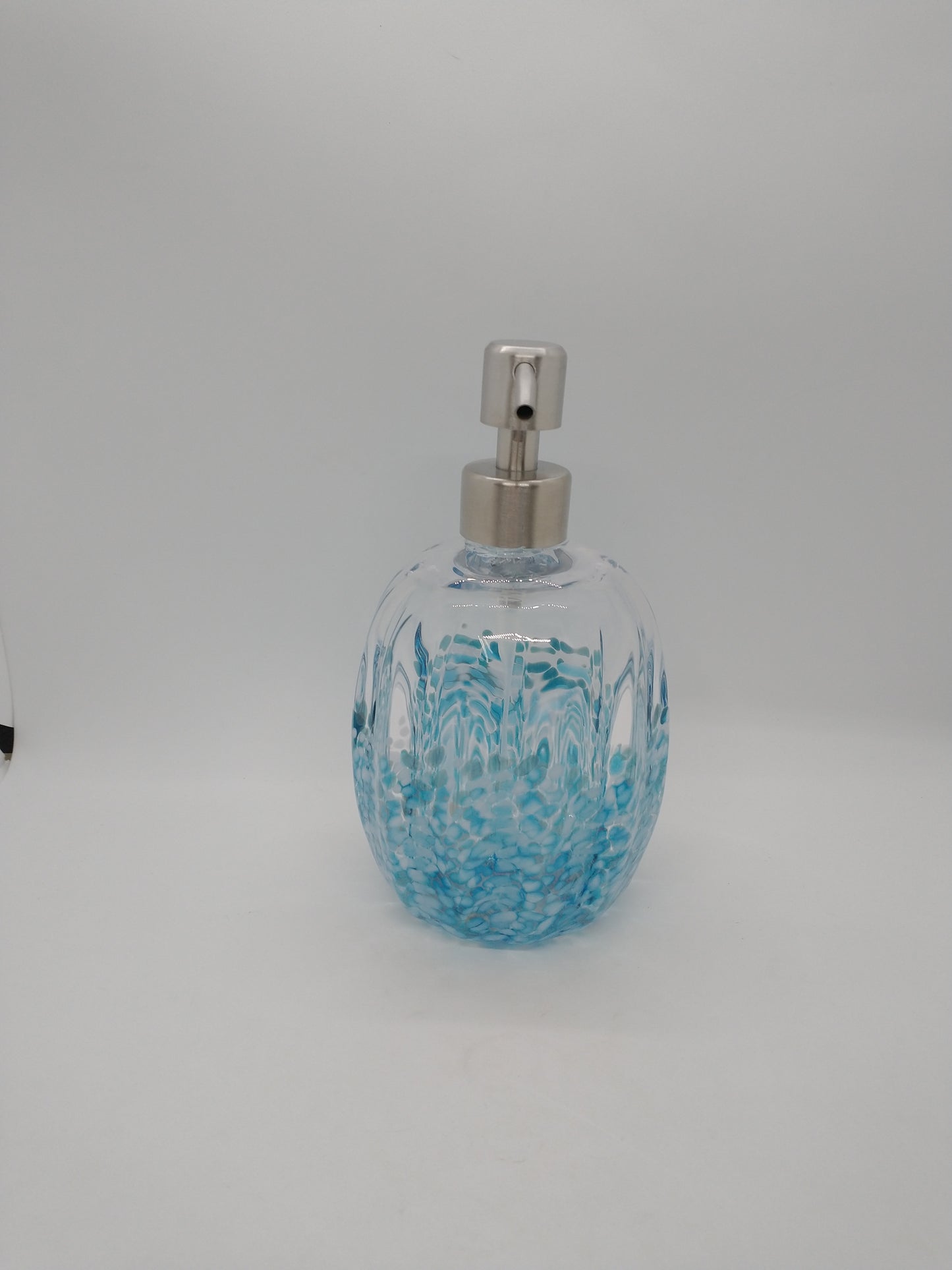 Soap pump glass Soap dispenser hand blown glass soap pump lotion dispenser kitchen bathroom liquid soap