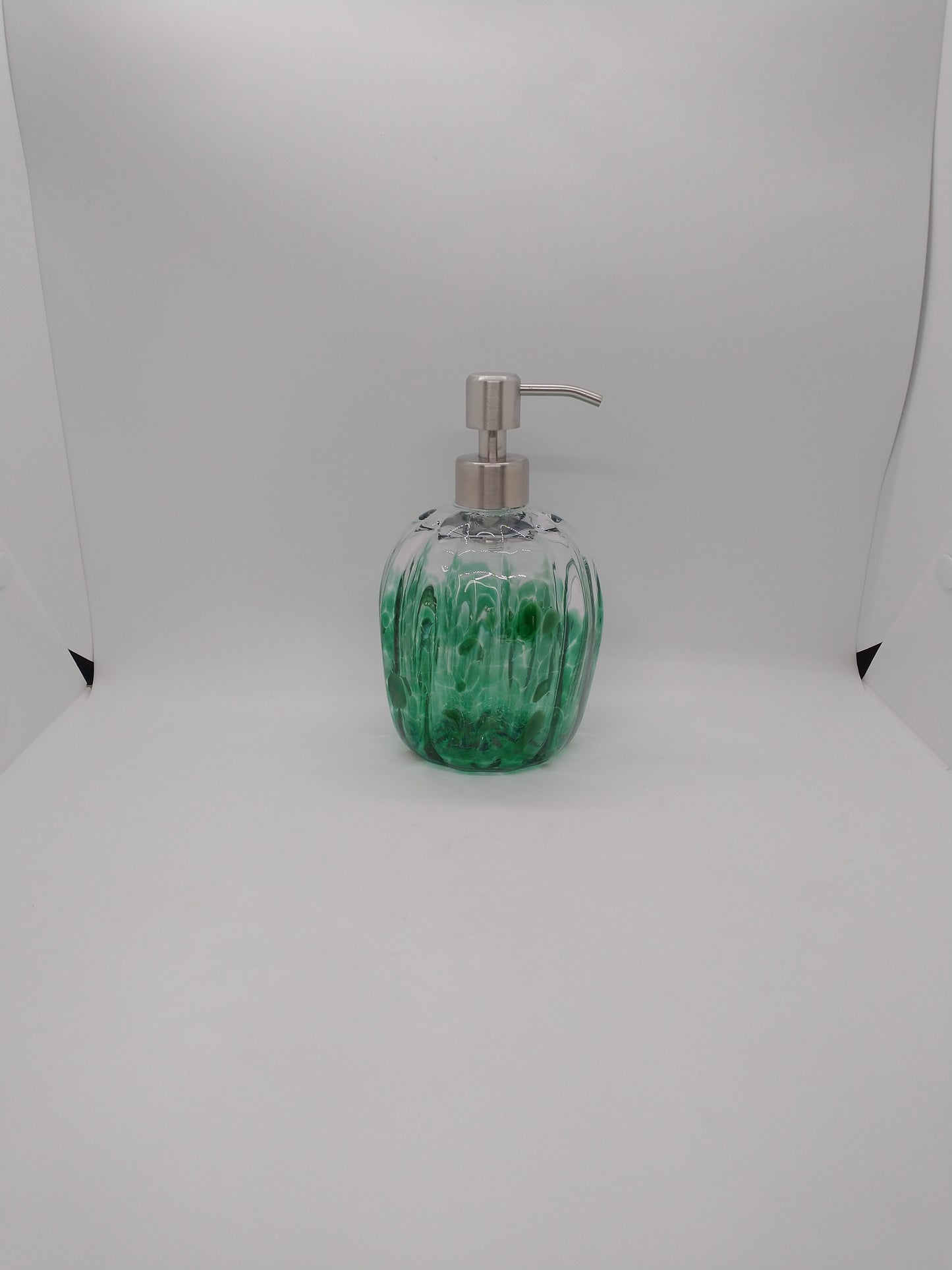 Soap pump glass Soap dispenser hand blown glass soap pump lotion dispenser kitchen bathroom liquid soap