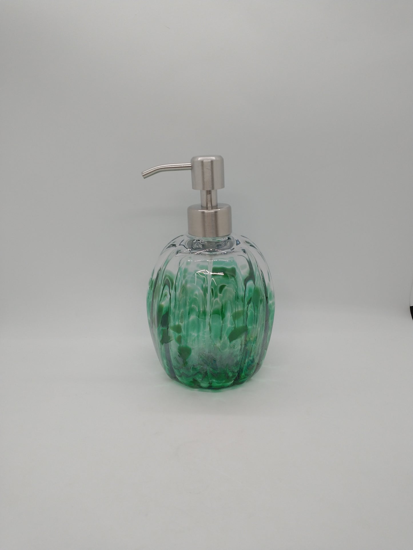 Soap pump glass Soap dispenser hand blown glass soap pump lotion dispenser kitchen bathroom liquid soap