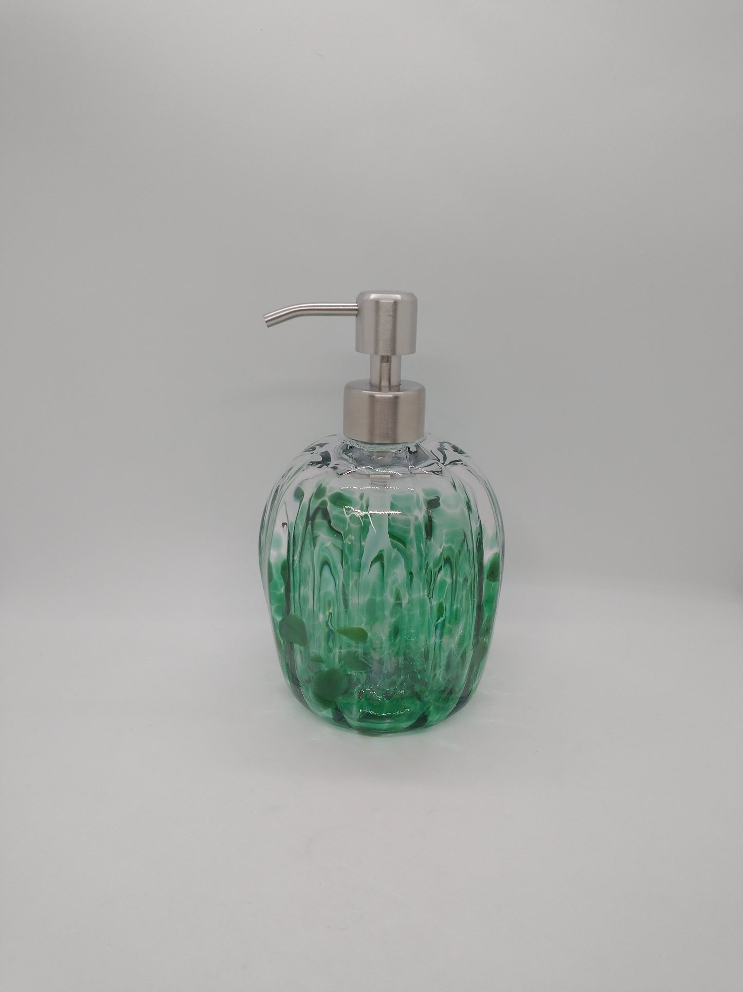 Soap pump glass Soap dispenser hand blown glass soap pump lotion dispenser kitchen bathroom liquid soap