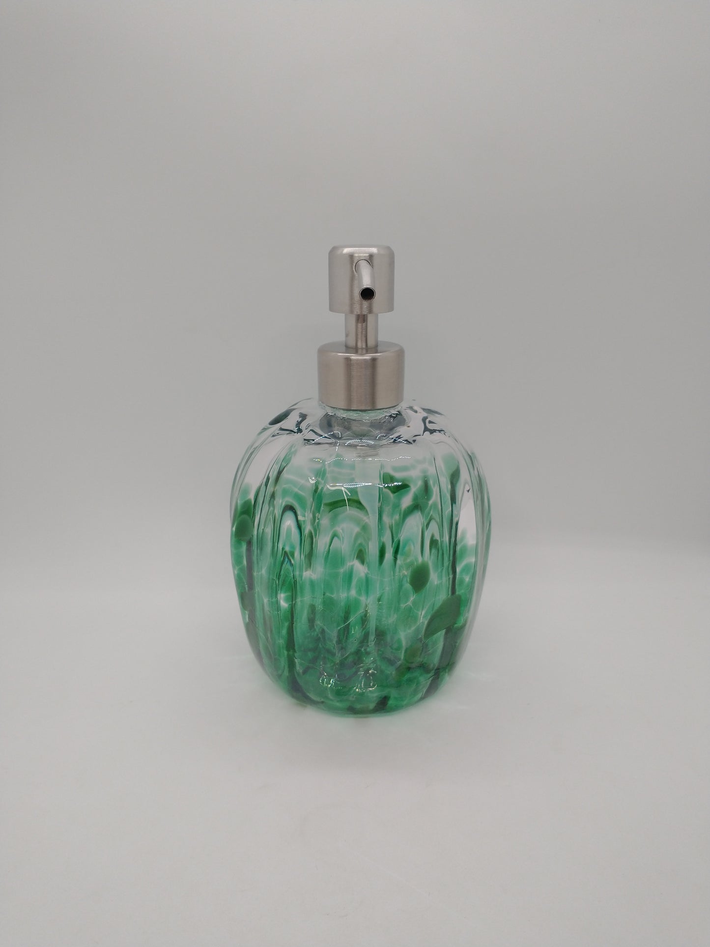 Soap pump glass Soap dispenser hand blown glass soap pump lotion dispenser kitchen bathroom liquid soap