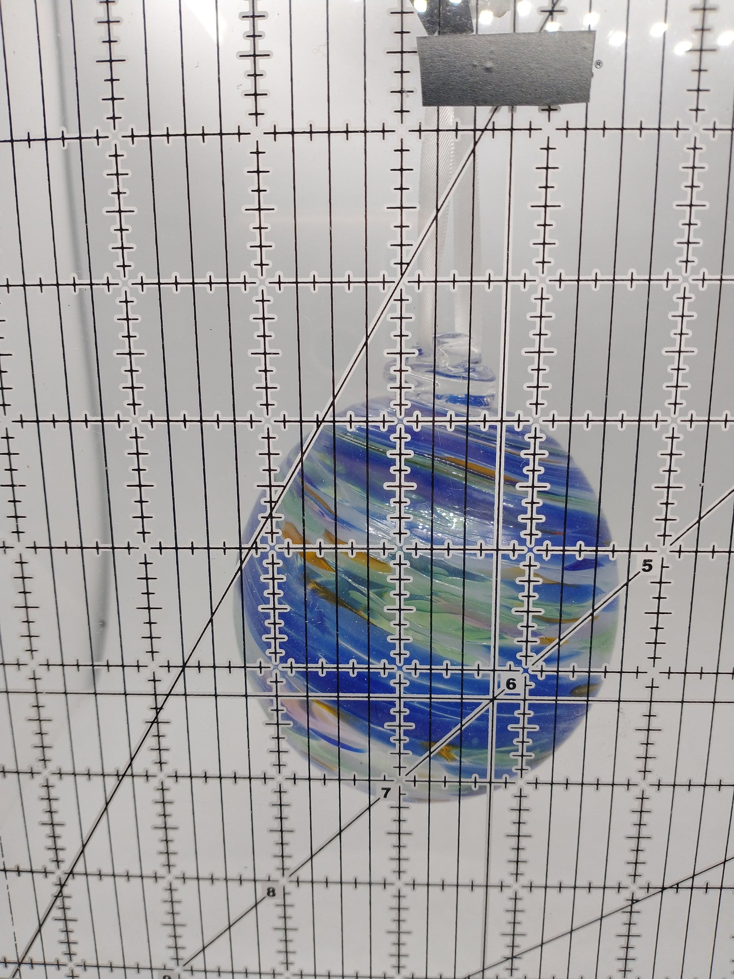 Hand Blown Glass Ornament suncatcher Garden Ball home decor